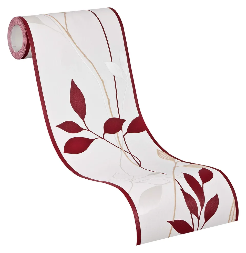 a-s-cr-ation-vliesbord-re-blumen-rot-creme-5x0-17m image 1