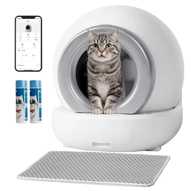 homall-katzentoilette-selbstreinigend-65l-mit-app-steuerung image 1
