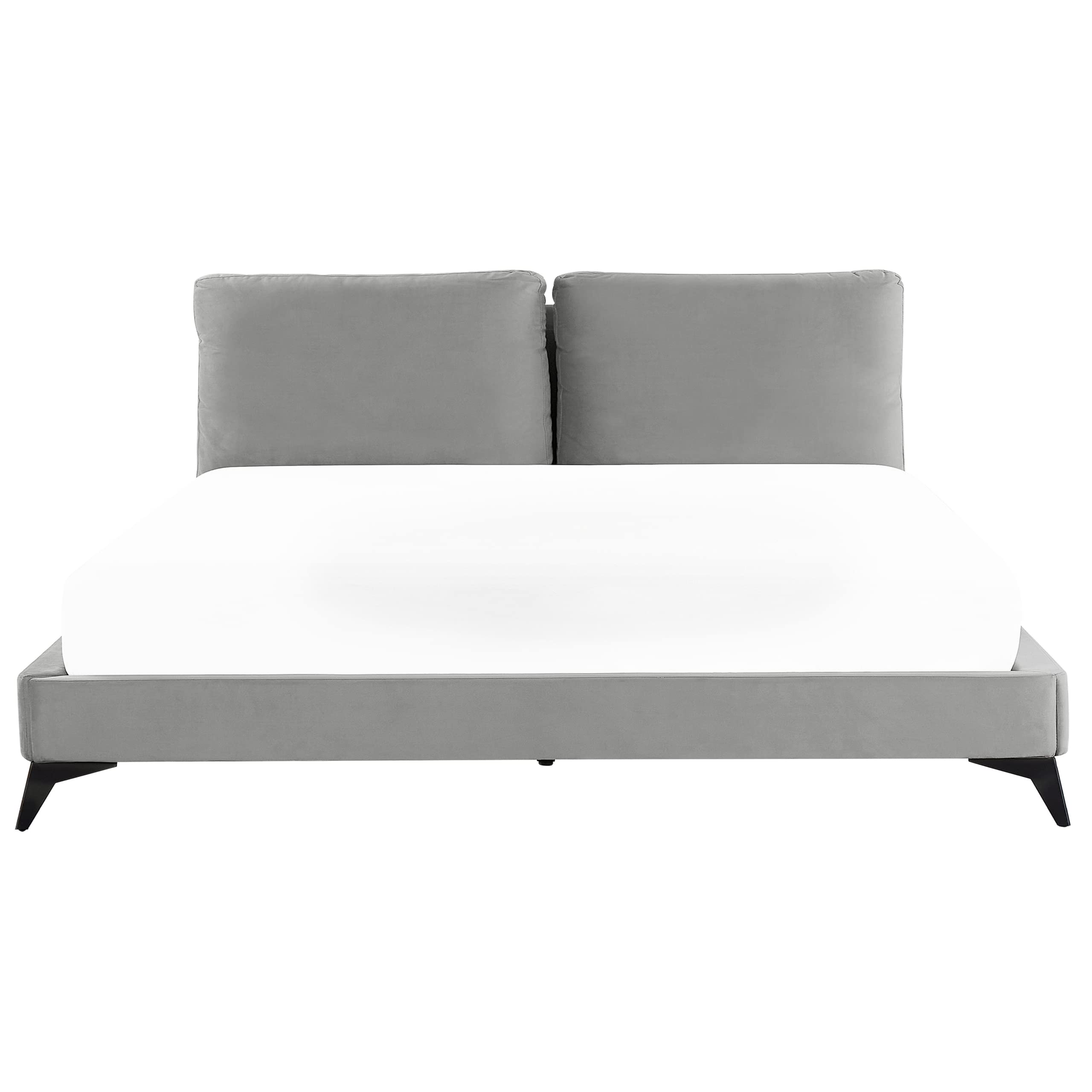 beliani-melle-polsterbett-180x200-cm-grau-samt image 4
