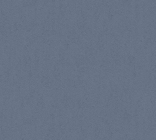 a-s-cr-ation-luxury-walls-3577-62-vliestapete-uni-blau image 5