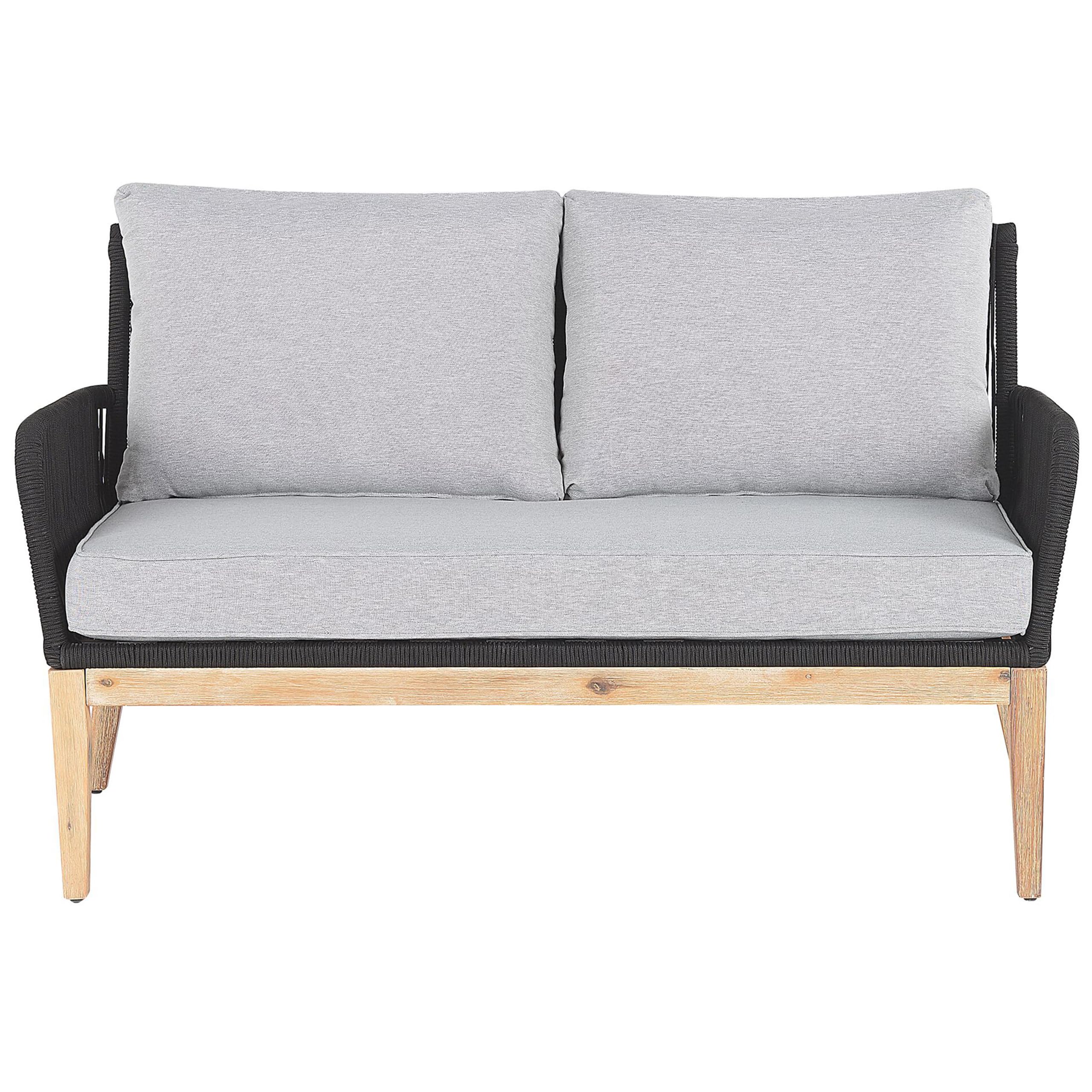 beliani-merano-ii-lounge-set-akazienholz-grau-4-personen image 5