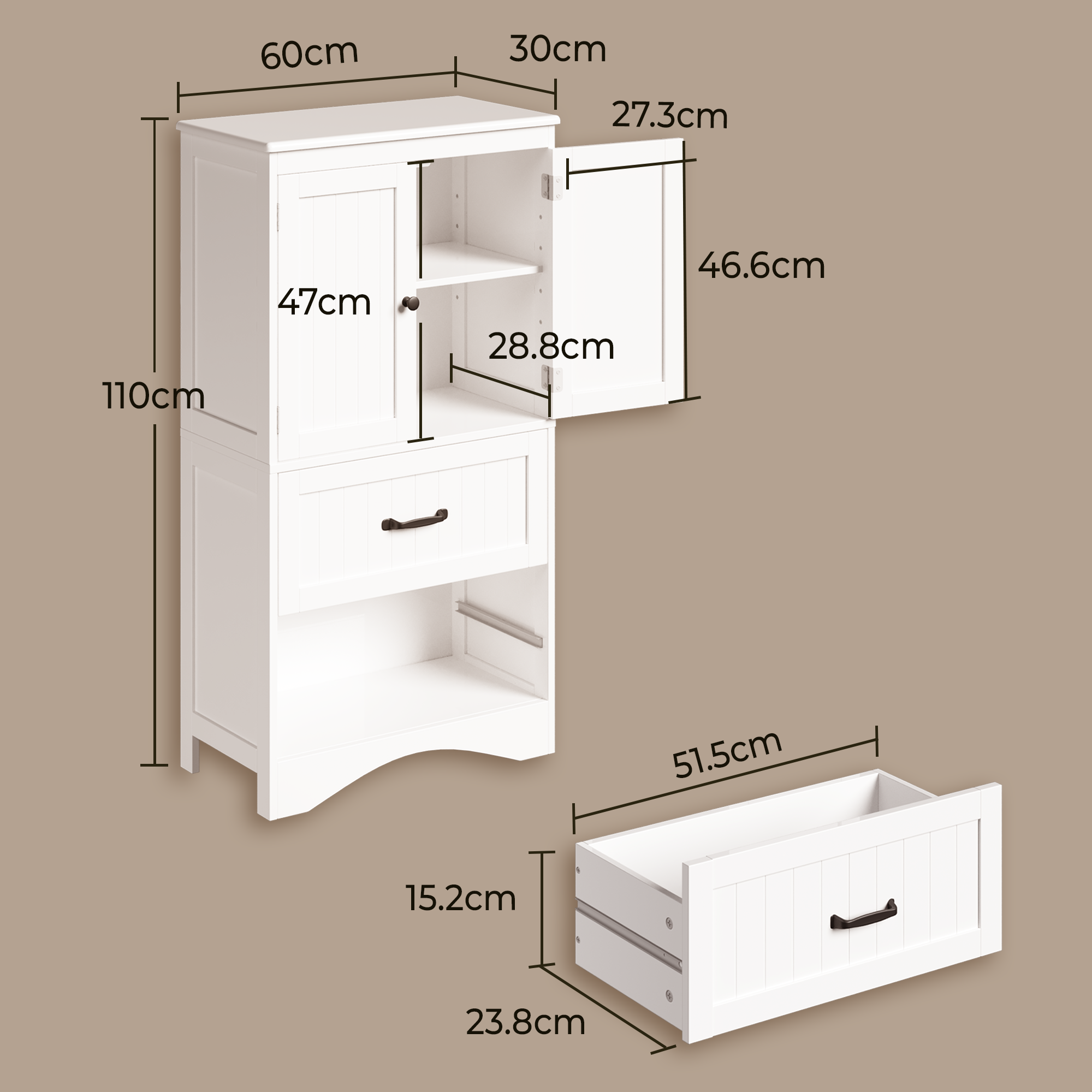 bealife-ap116-vorratsschrank-wei-60x30x110-2-t-rig image 3