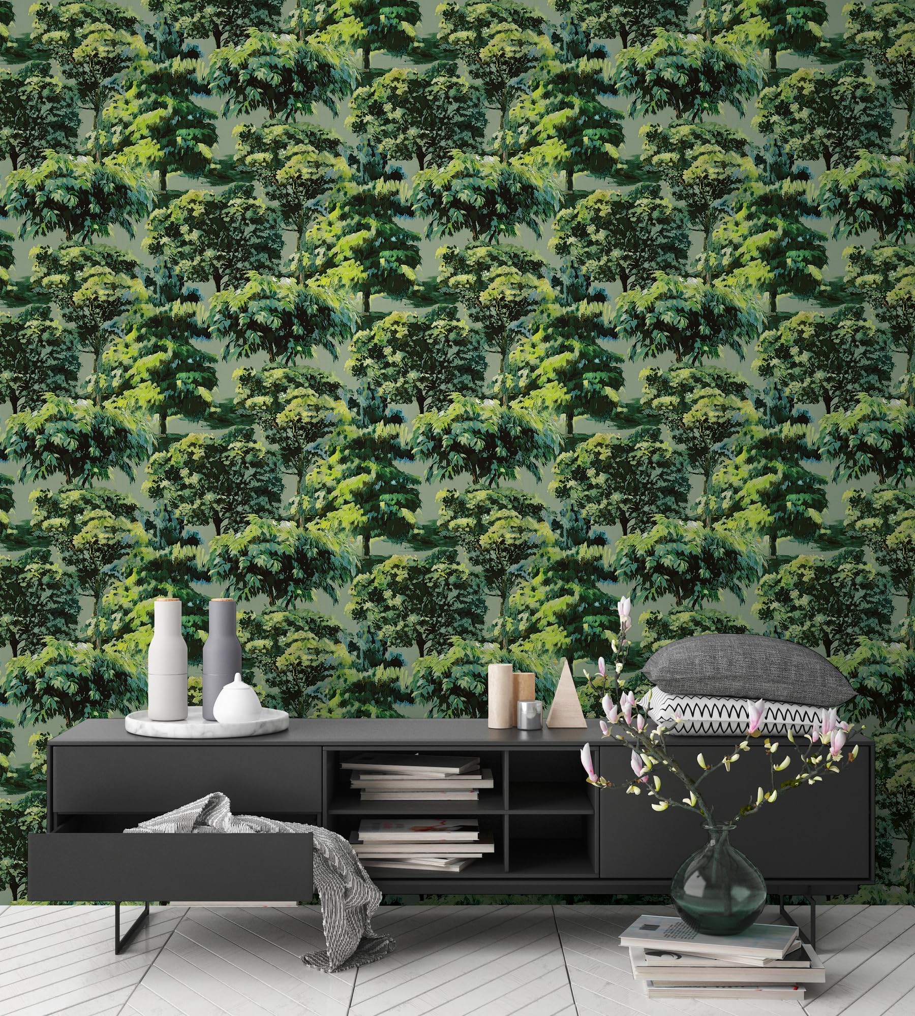 a-s-cr-ation-floral-vliestapete-gr-n-blau-10-05x0-53-m image 7