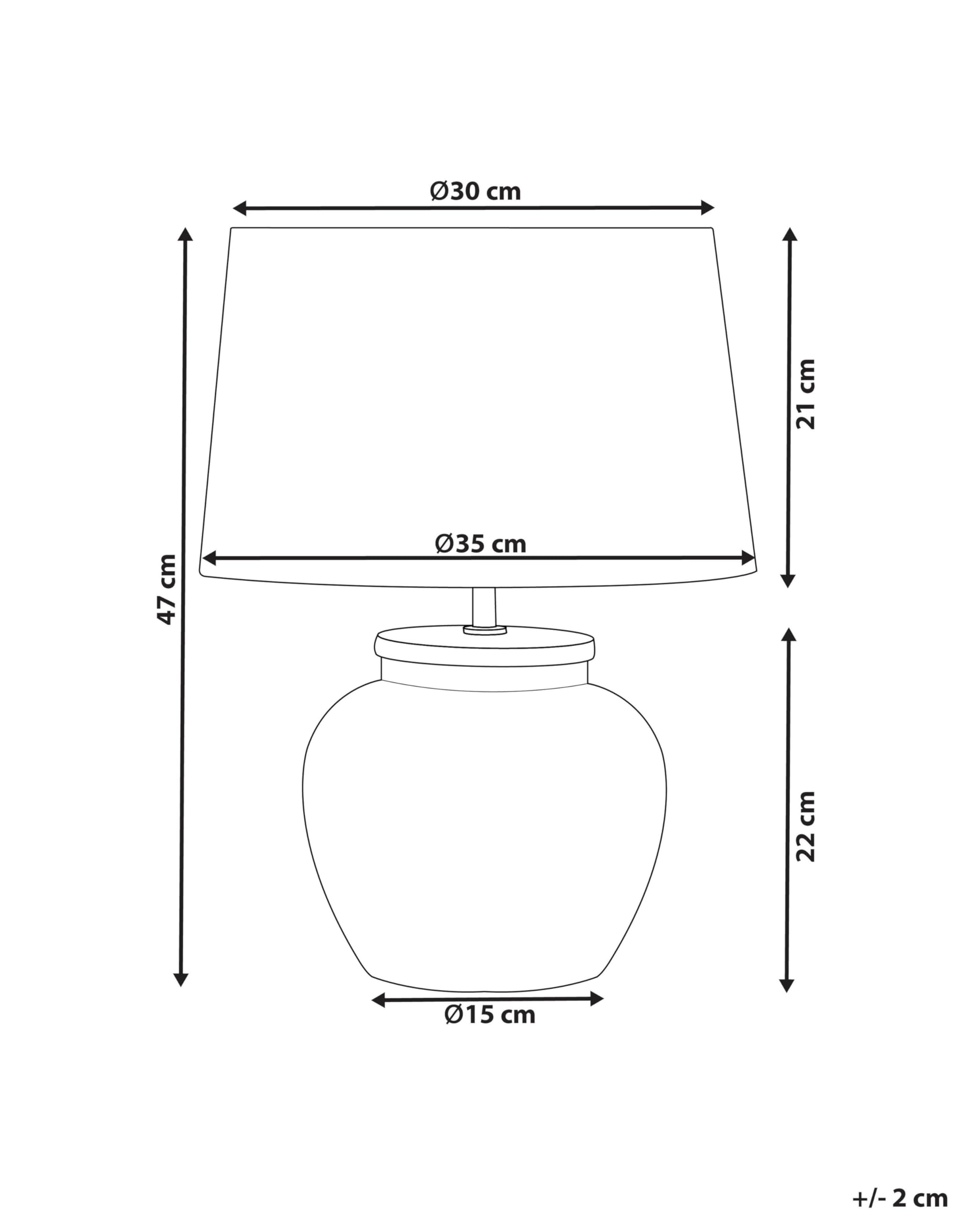 beliani-mareb-tischlampe-beige-keramik-47-cm-steinoptik image 3