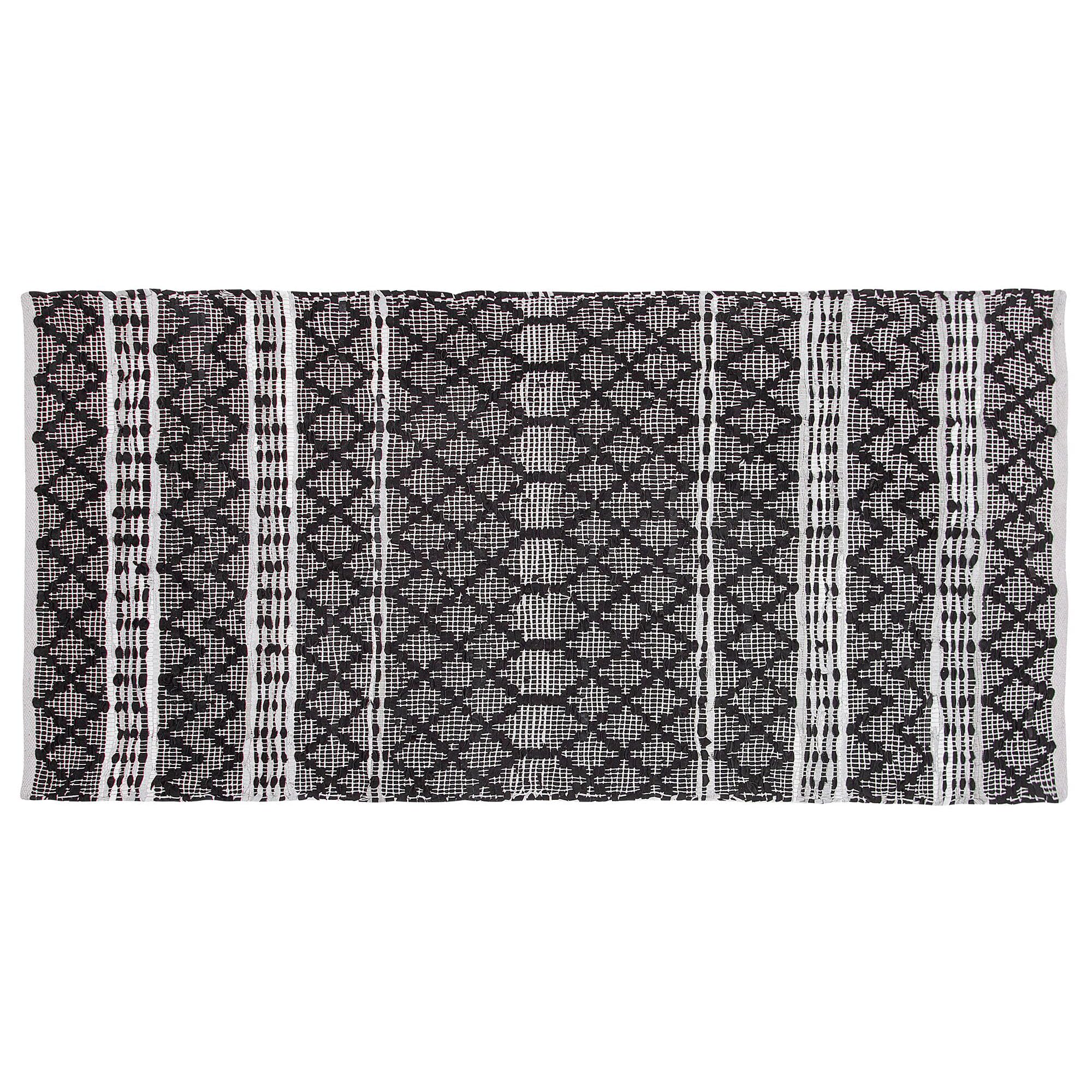 beliani-fehimli-teppich-140x200-cm-schwarz-beige-leder-kurzflor image 6
