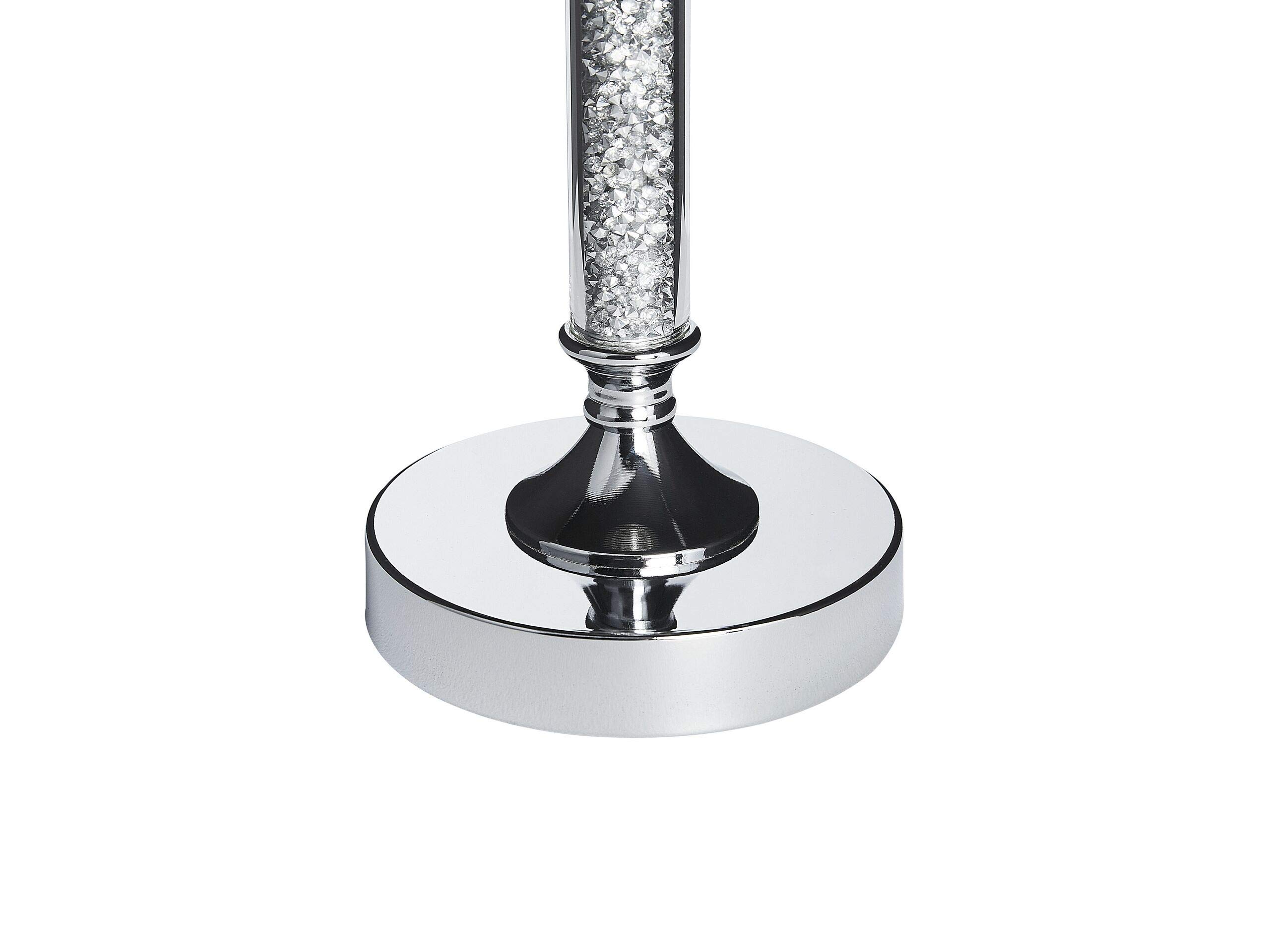 beliani-abbeville-kerzenst-nder-silber-41-cm-f-r-stumpenkerzen image 6