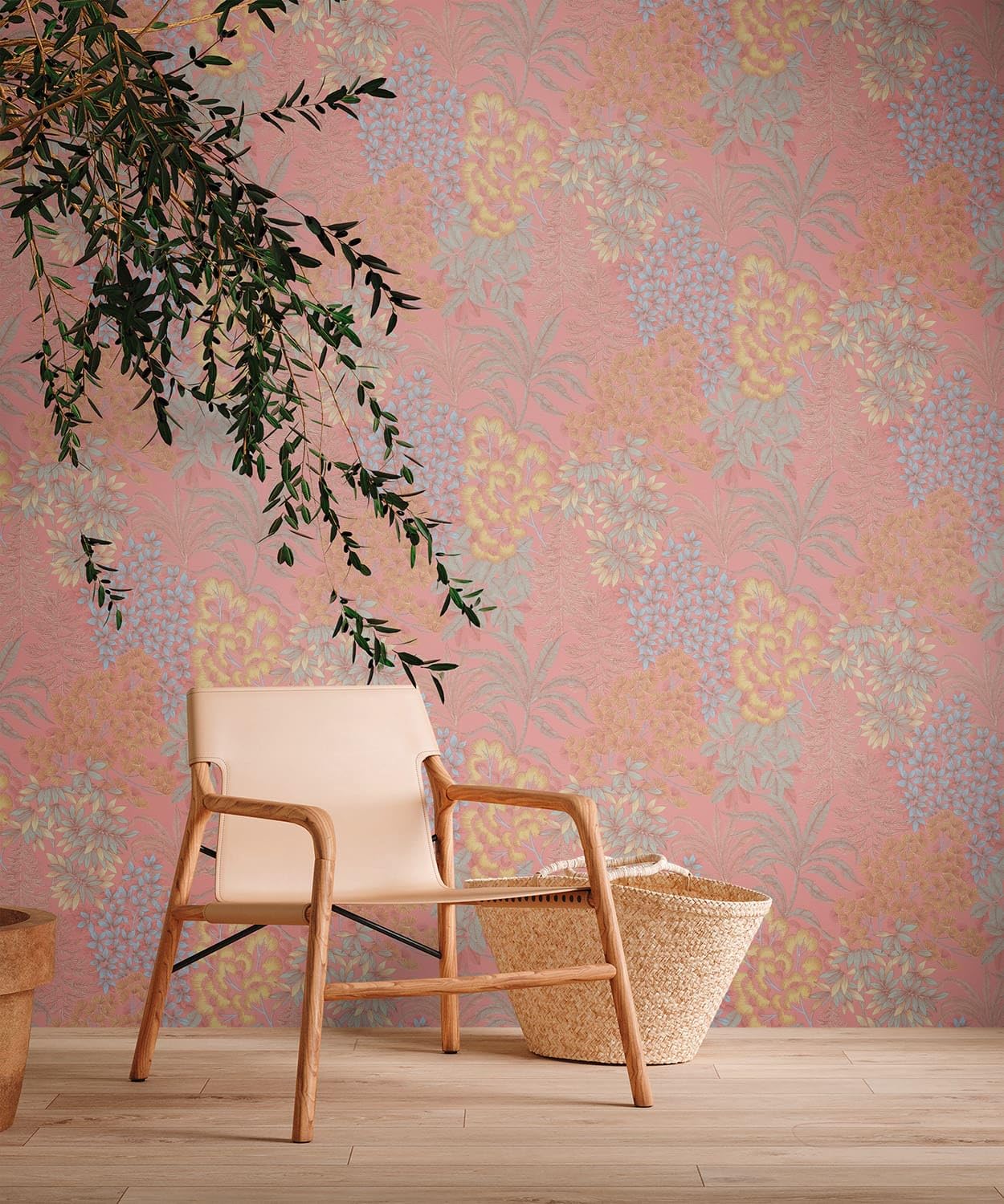 a-s-cr-ation-livingwalls-wildblumen-vliestapete-rosa-blau-10m image 7