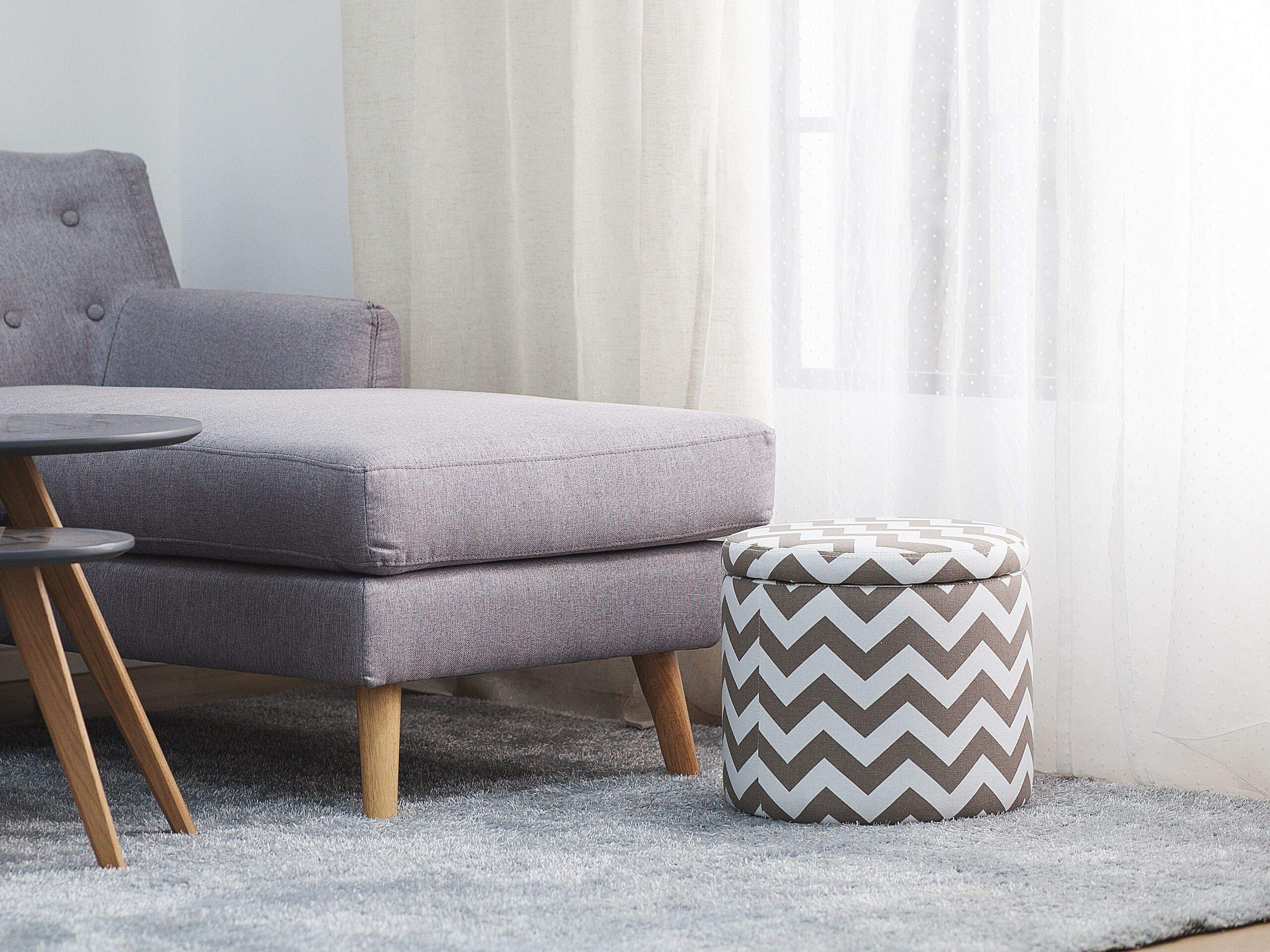 beliani-tunica-pouf-30x35-grau-sitzhocker-baumwolle image 2