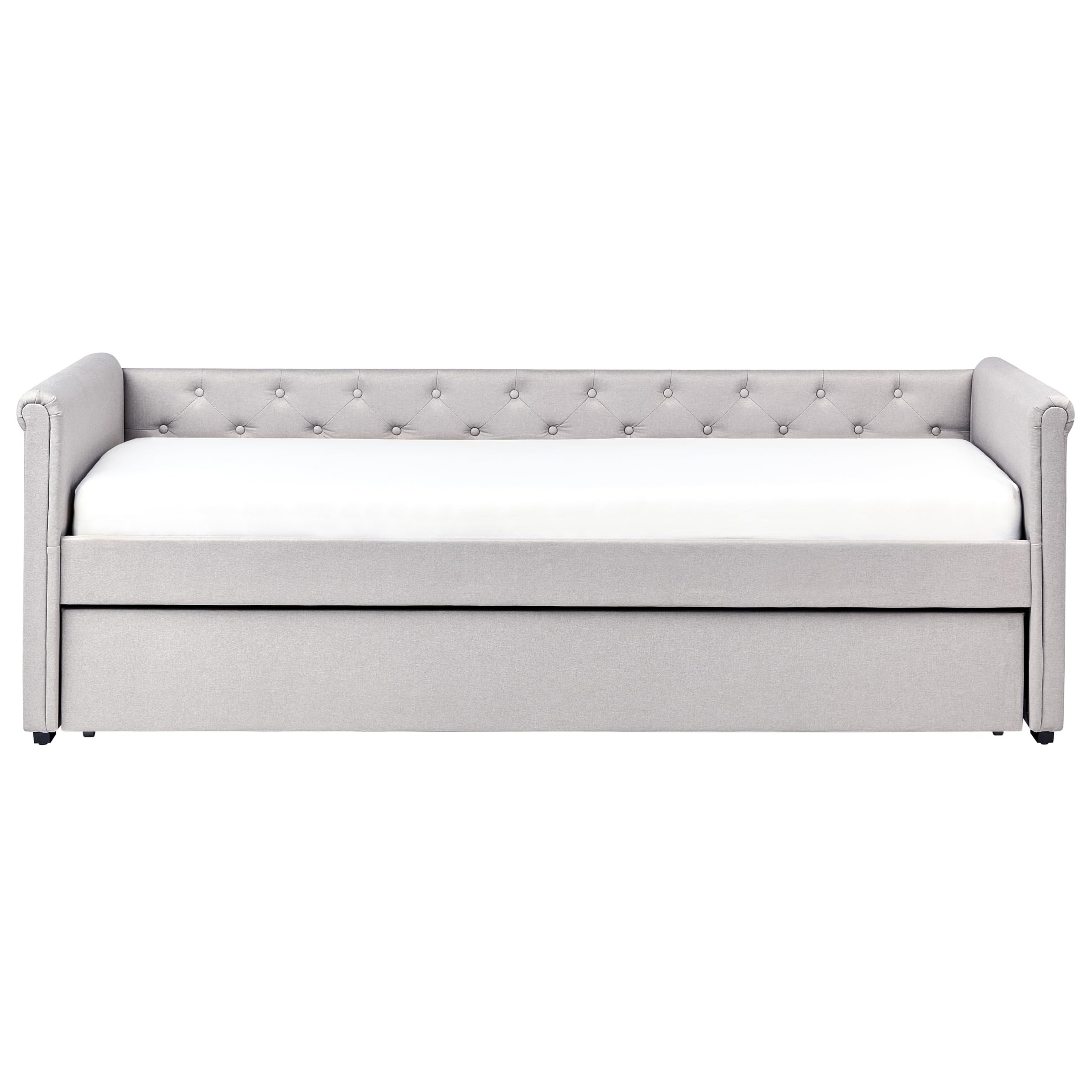 beliani-tagesbett-libourne-ausziehbett-90x200-hellgrau-stoff image 5