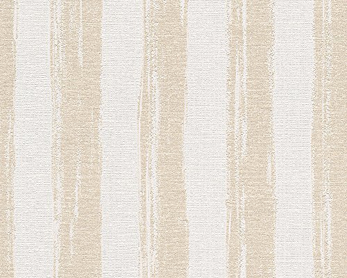 a-s-cr-ation-shabby-style-941565-vliestapete-beige-streifen image 5