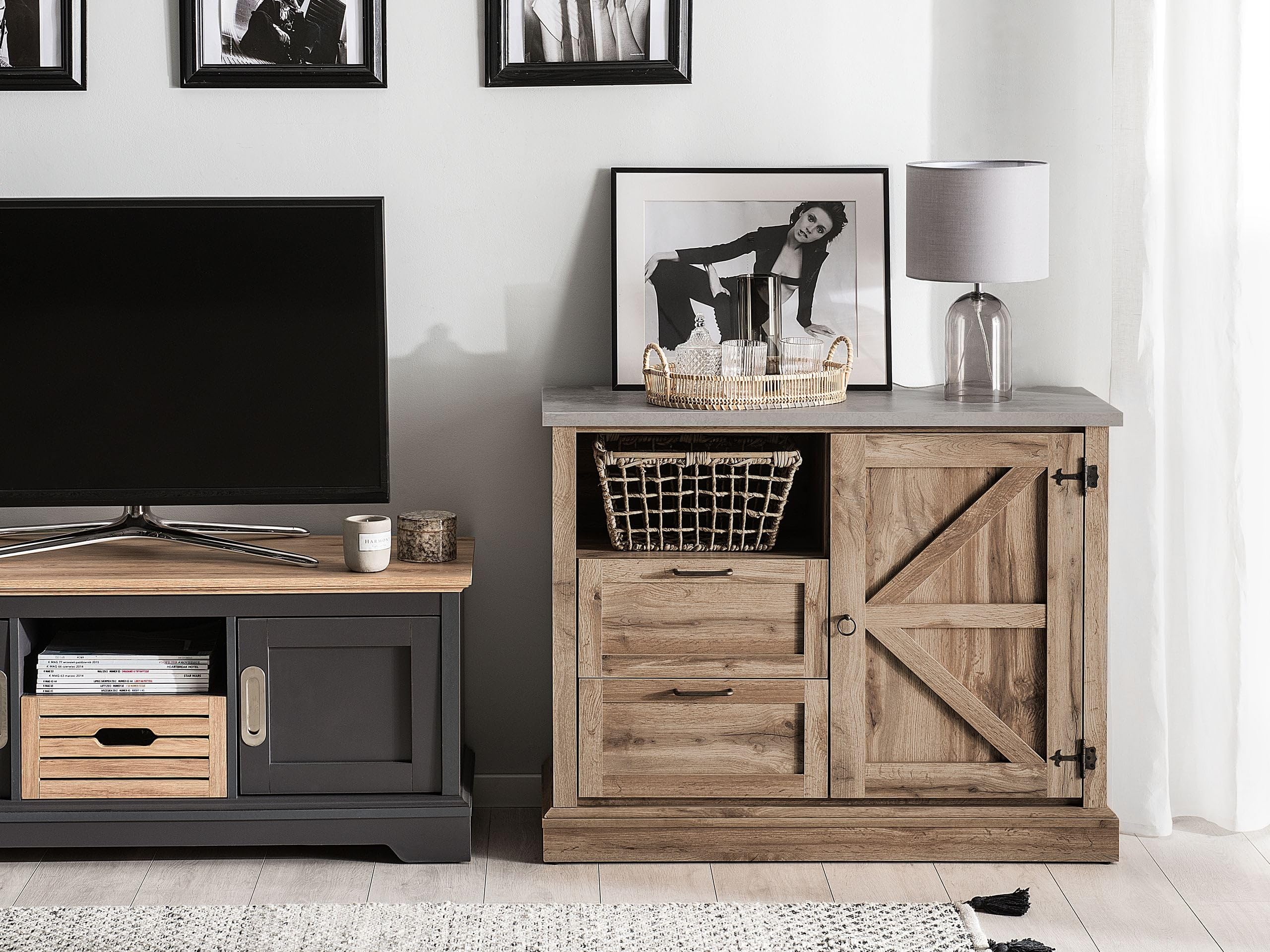 beliani-toronto-sideboard-helle-holzoptik-101-cm image 2
