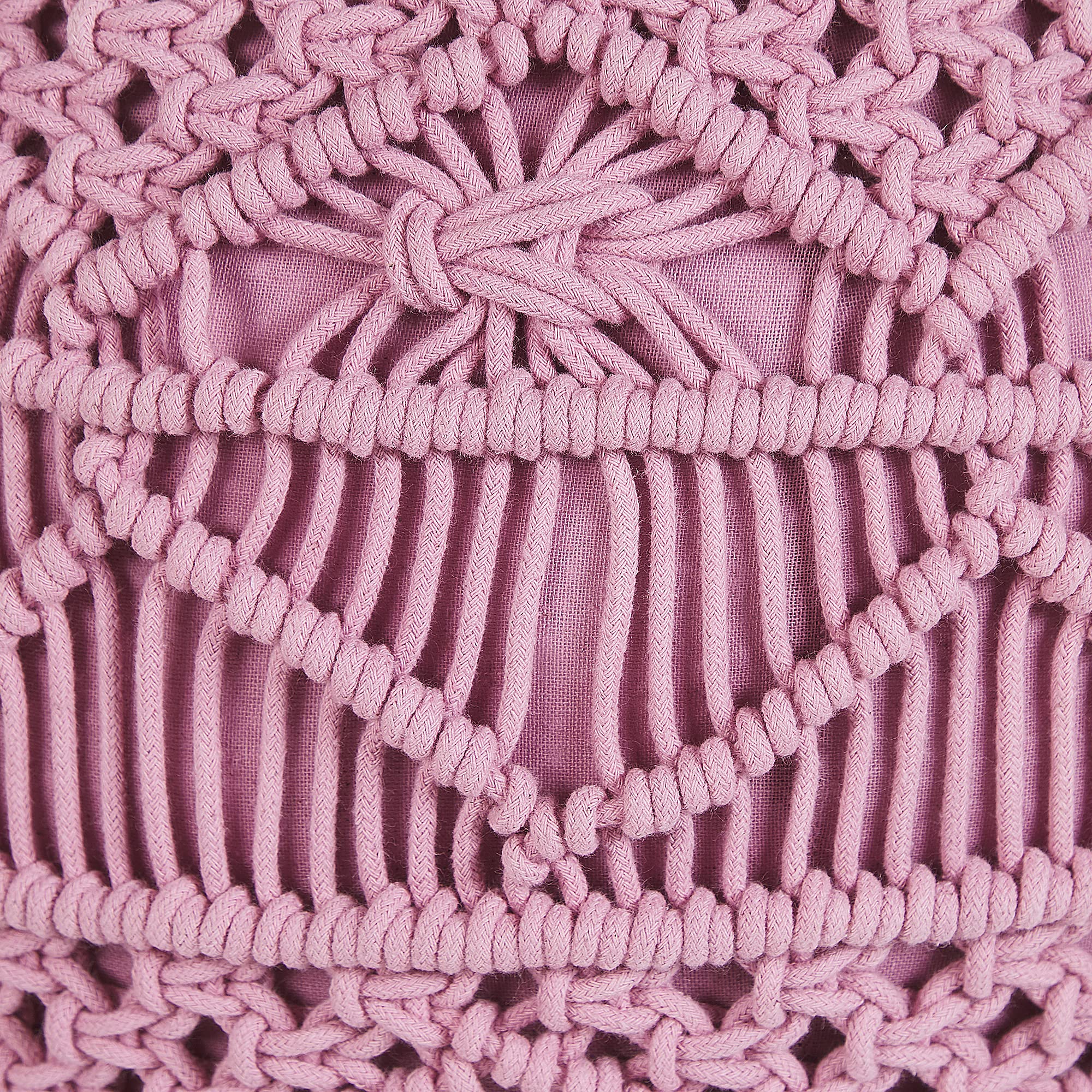 beliani-kayseri-pouf-40x40-cm-rosa-gestrickt-rund image 7