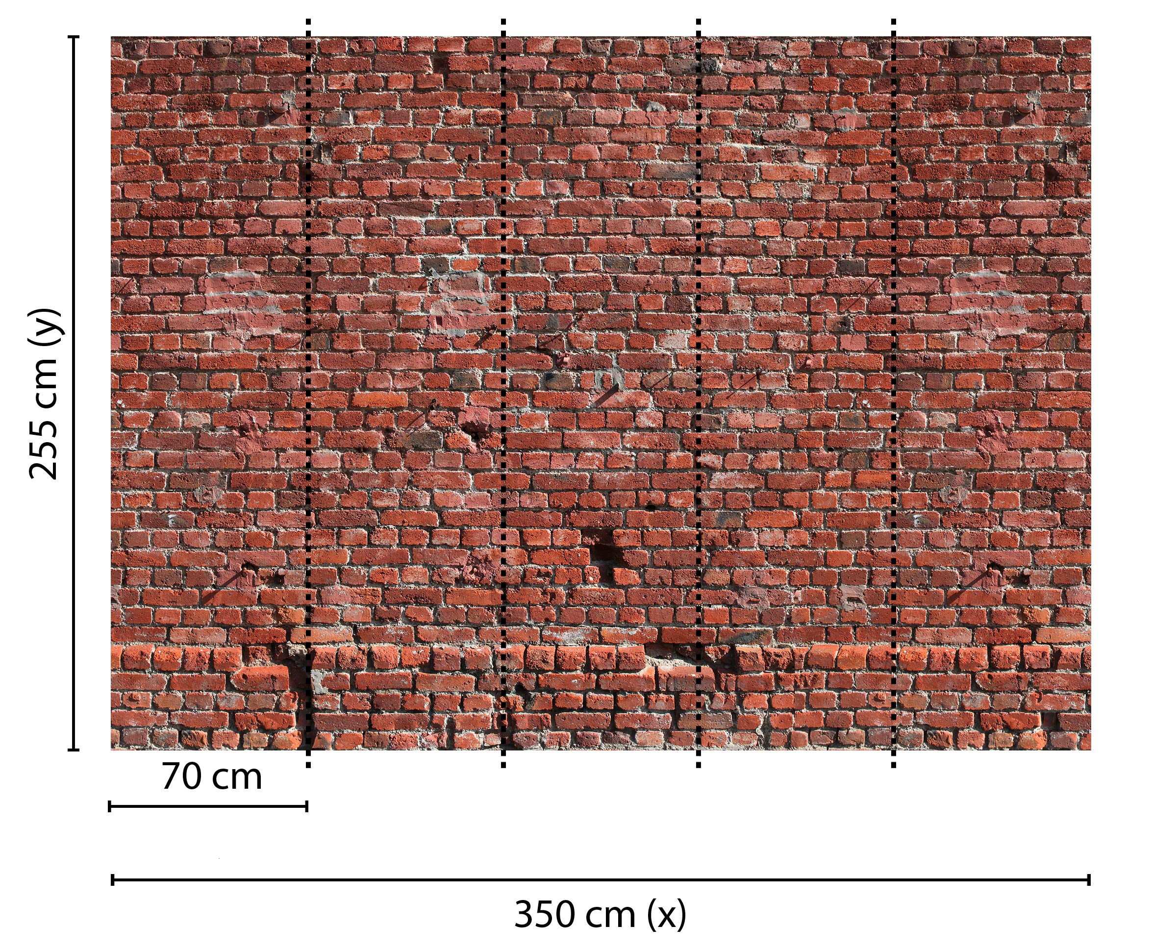 livingwalls-designwalls-118784-fototapete-steinoptik-rot-350x255cm image 2