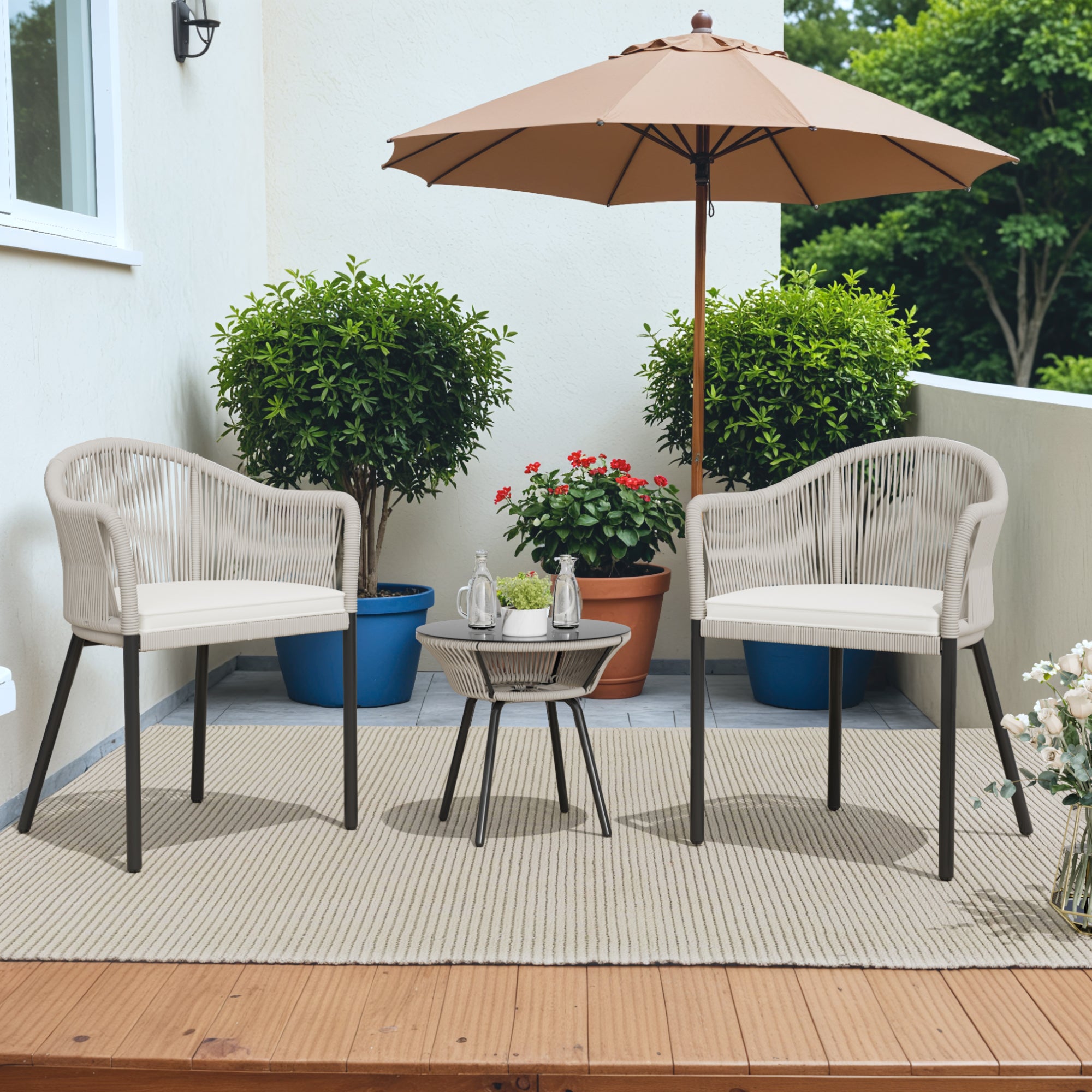 homall-patio-furniture-rattan-balkonset-wei-3-teilig-glas image 2
