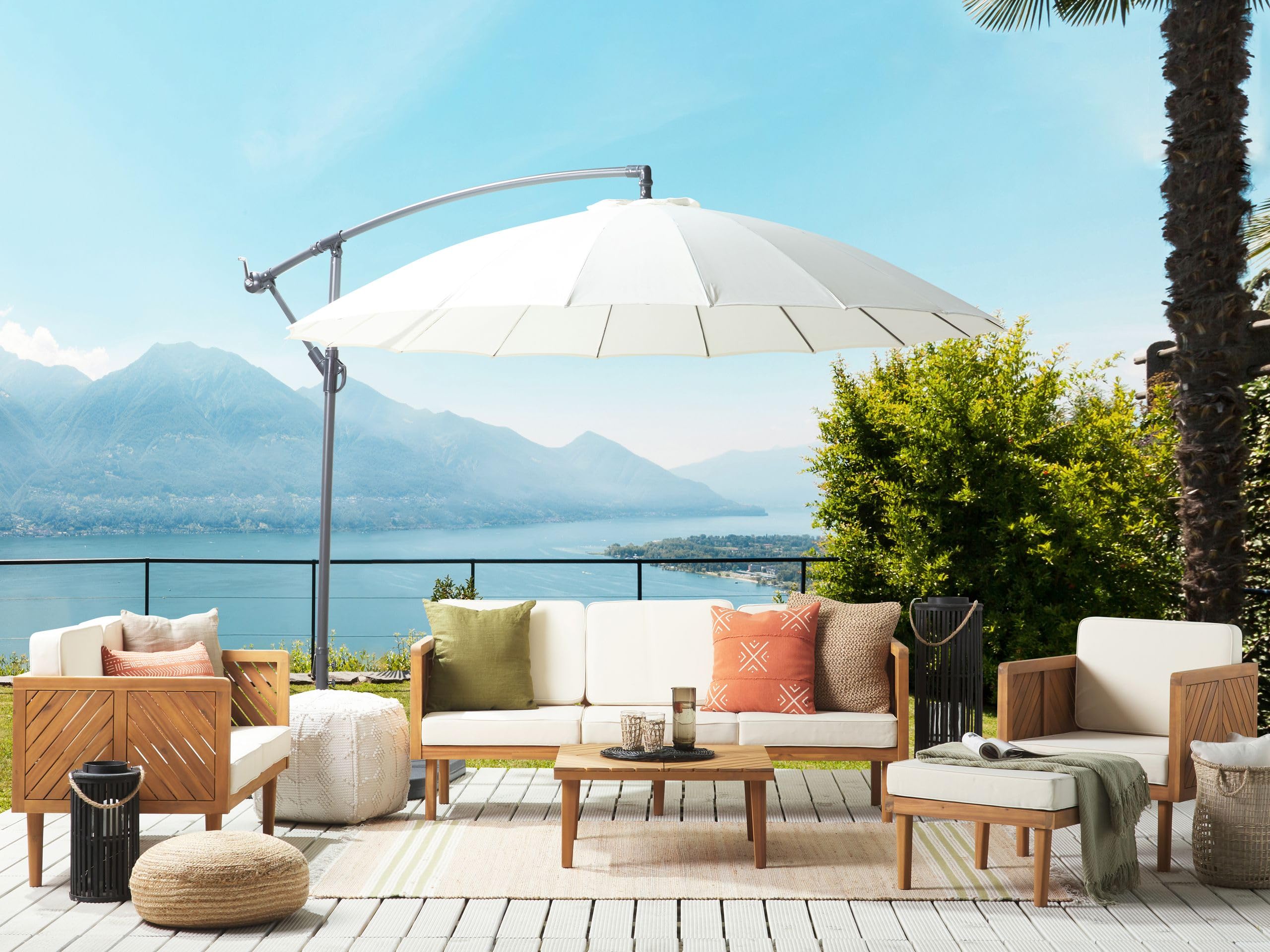 beliani-baratti-lounge-set-akazie-beige-6-sitzer-rustikal image 2