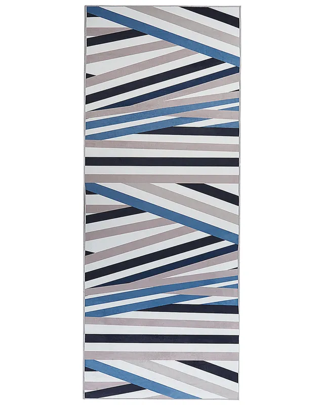 beliani-arthur-teppich-l-ufer-80x200-cm-bunt-modern image 1