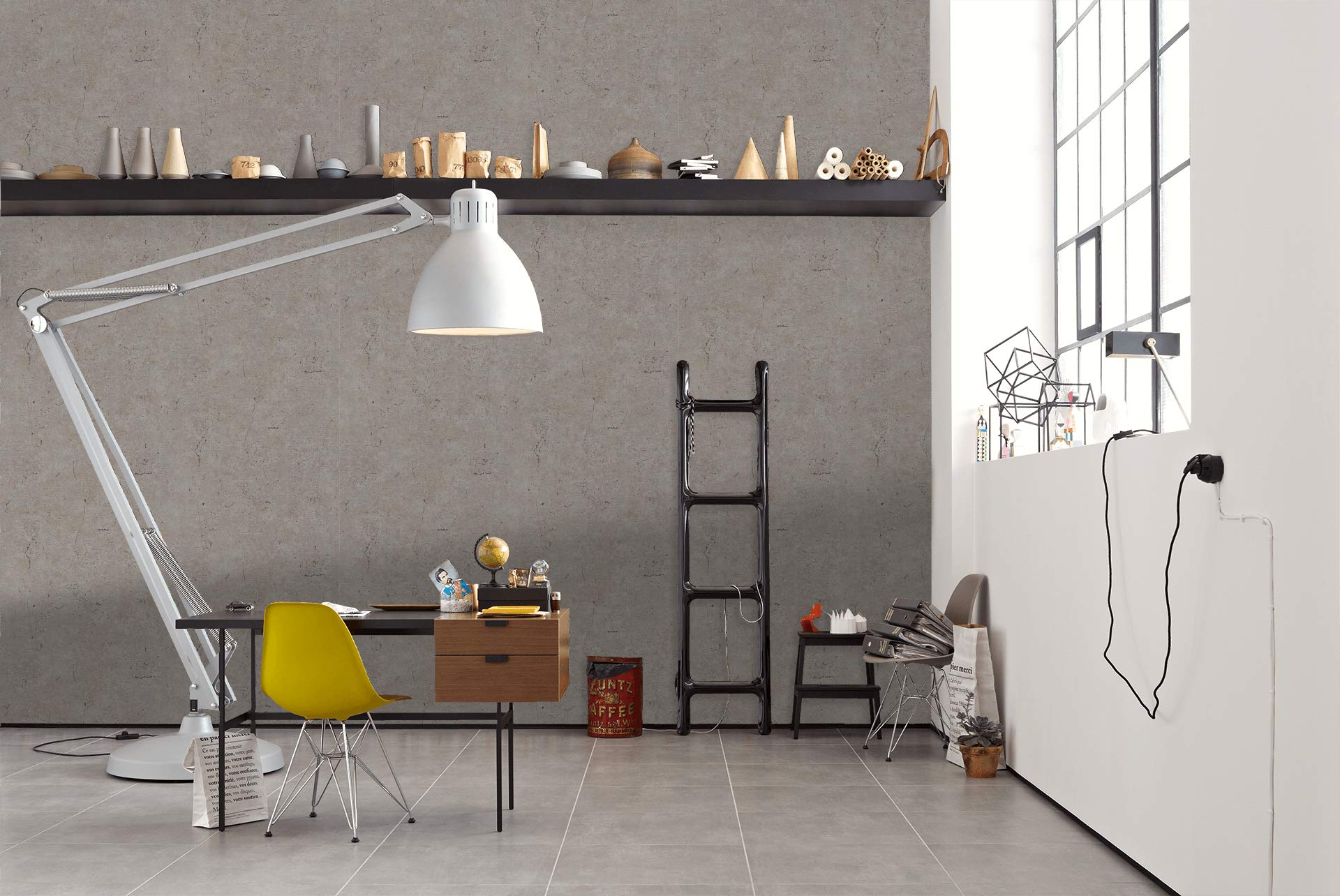 a-s-cr-ation-metropolitan-vliestapete-beton-braun-grau image 4