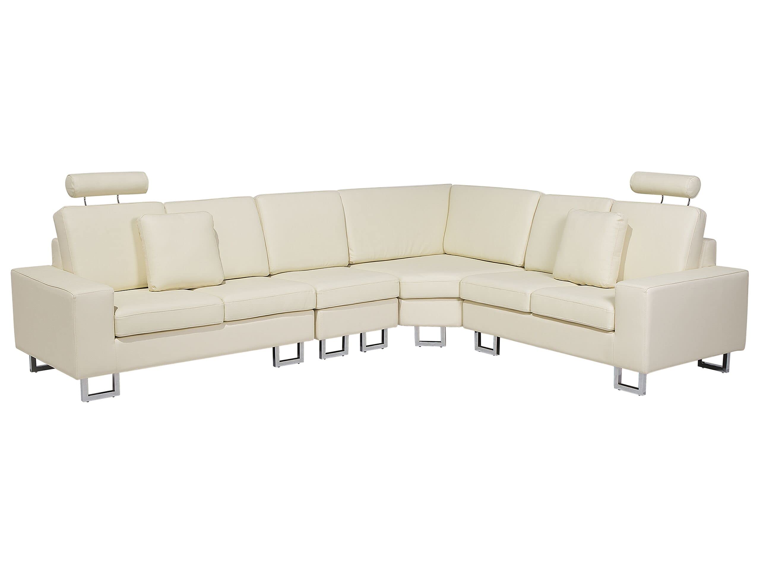 beliani-stockholm-ecksofa-echtleder-beige-linksseitig-l-form image 1