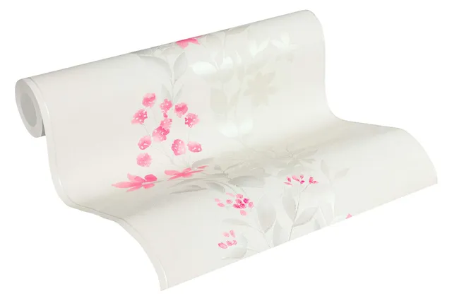 a-s-cr-ation-blooming-37266-4-vliestapete-beige-rot-floral image 1