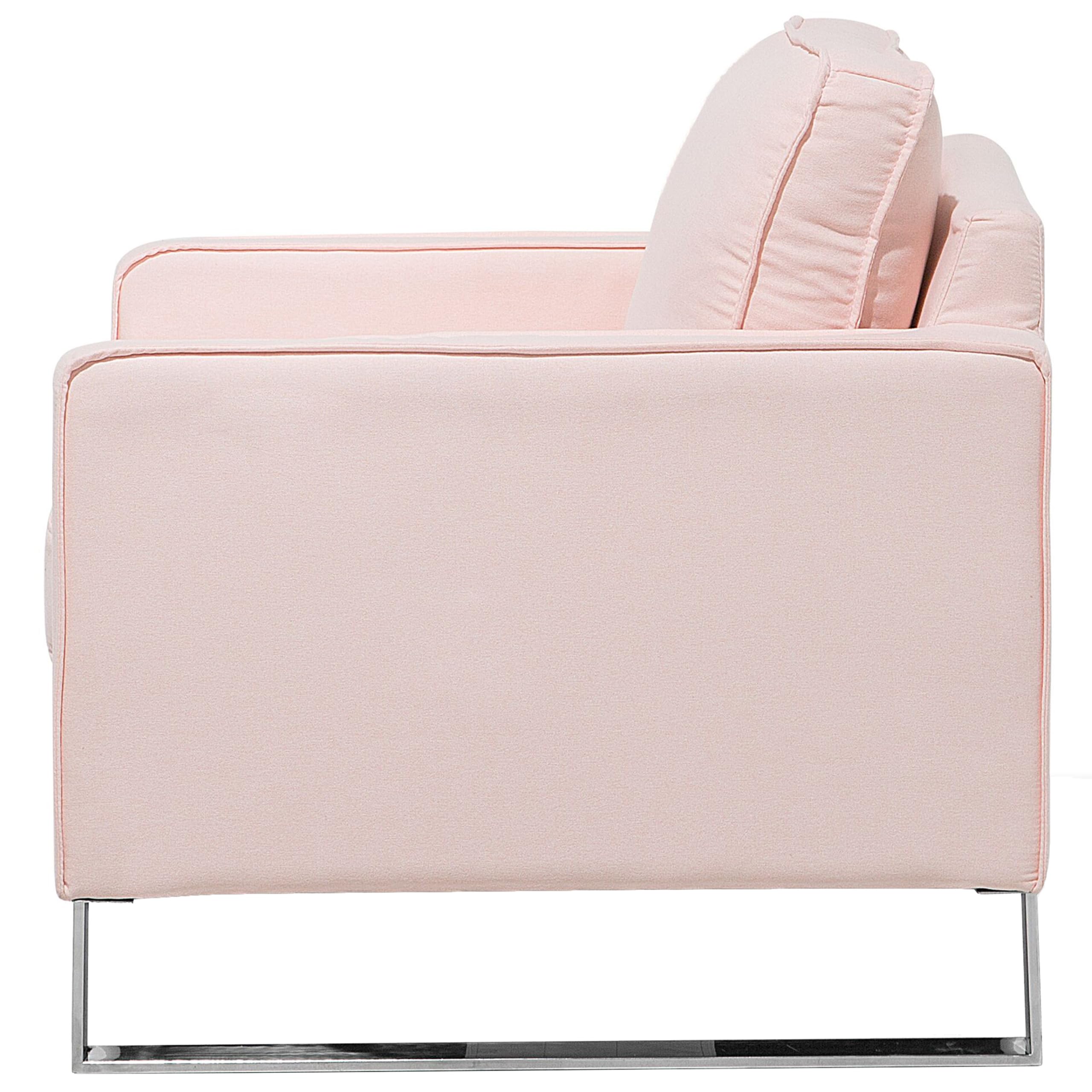 beliani-vind-sessel-stoff-rosa-mit-edelstahlf-en-retro image 5