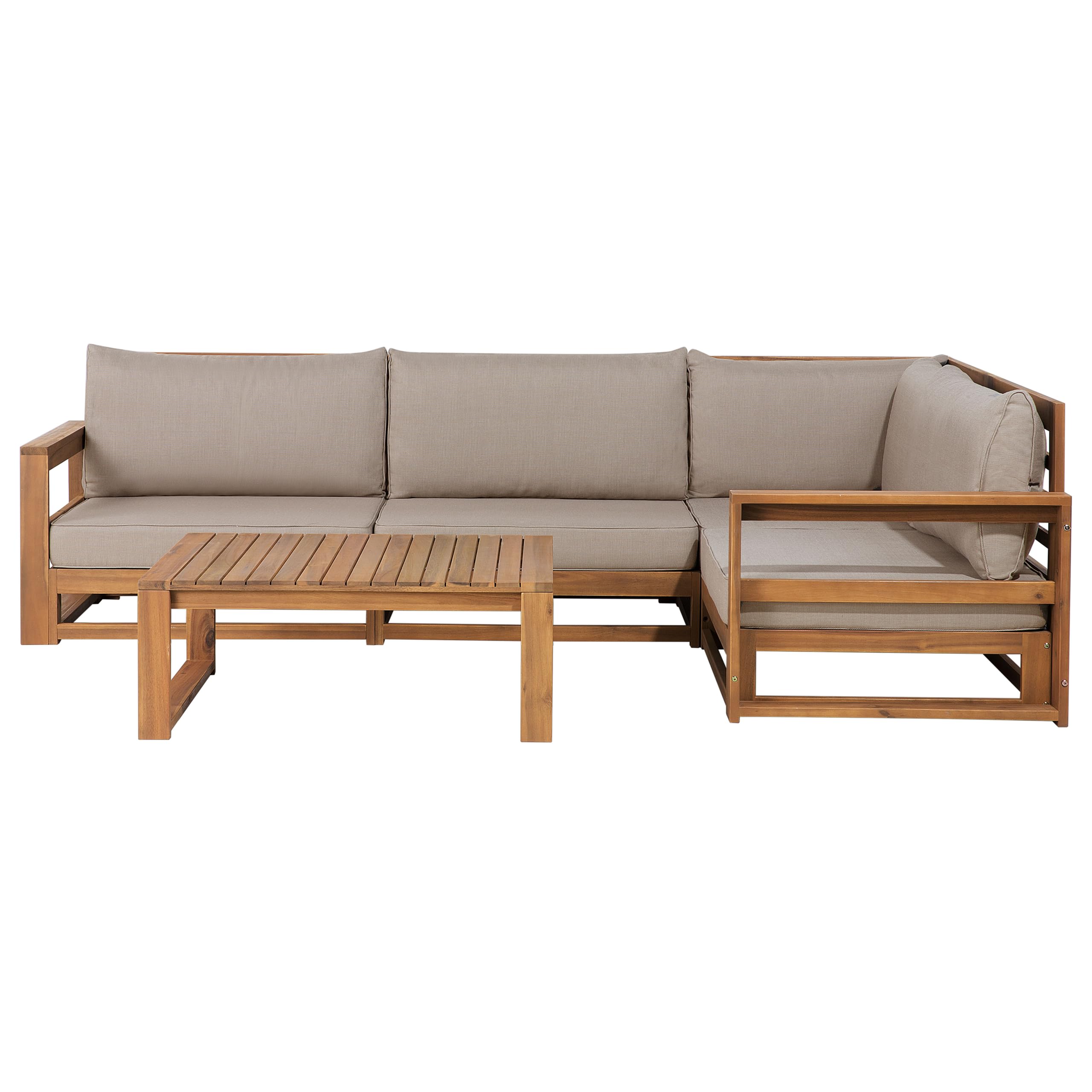 beliani-timor-loungeset-ecksofa-akazie-hellbraun-taupe-grau image 6