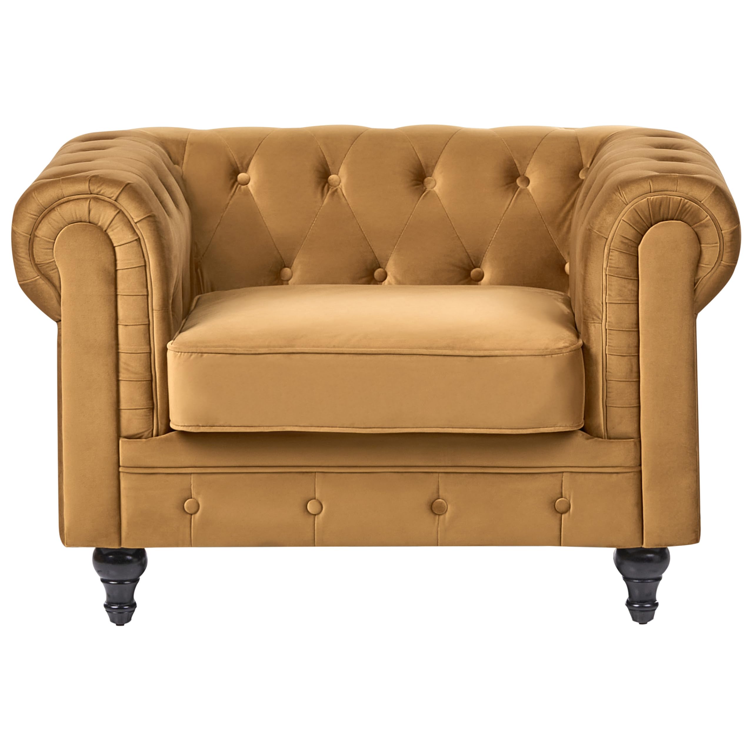 beliani-chesterfield-sessel-samt-senfgelb-englisch image 4
