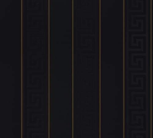 versace-home-greek-93524-4-vliestapete-streifen-schwarz-gold image 6