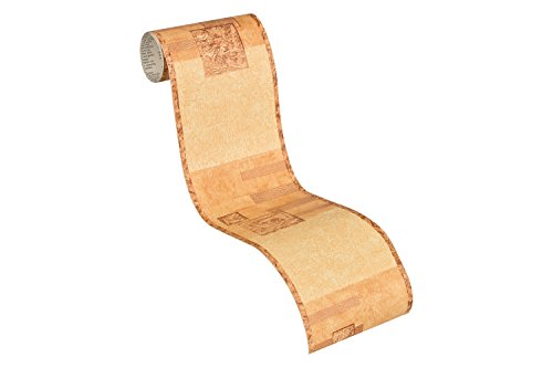 a-s-cr-ation-bord-re-braun-orange-muster-5-x-0-13-m-papier image 5