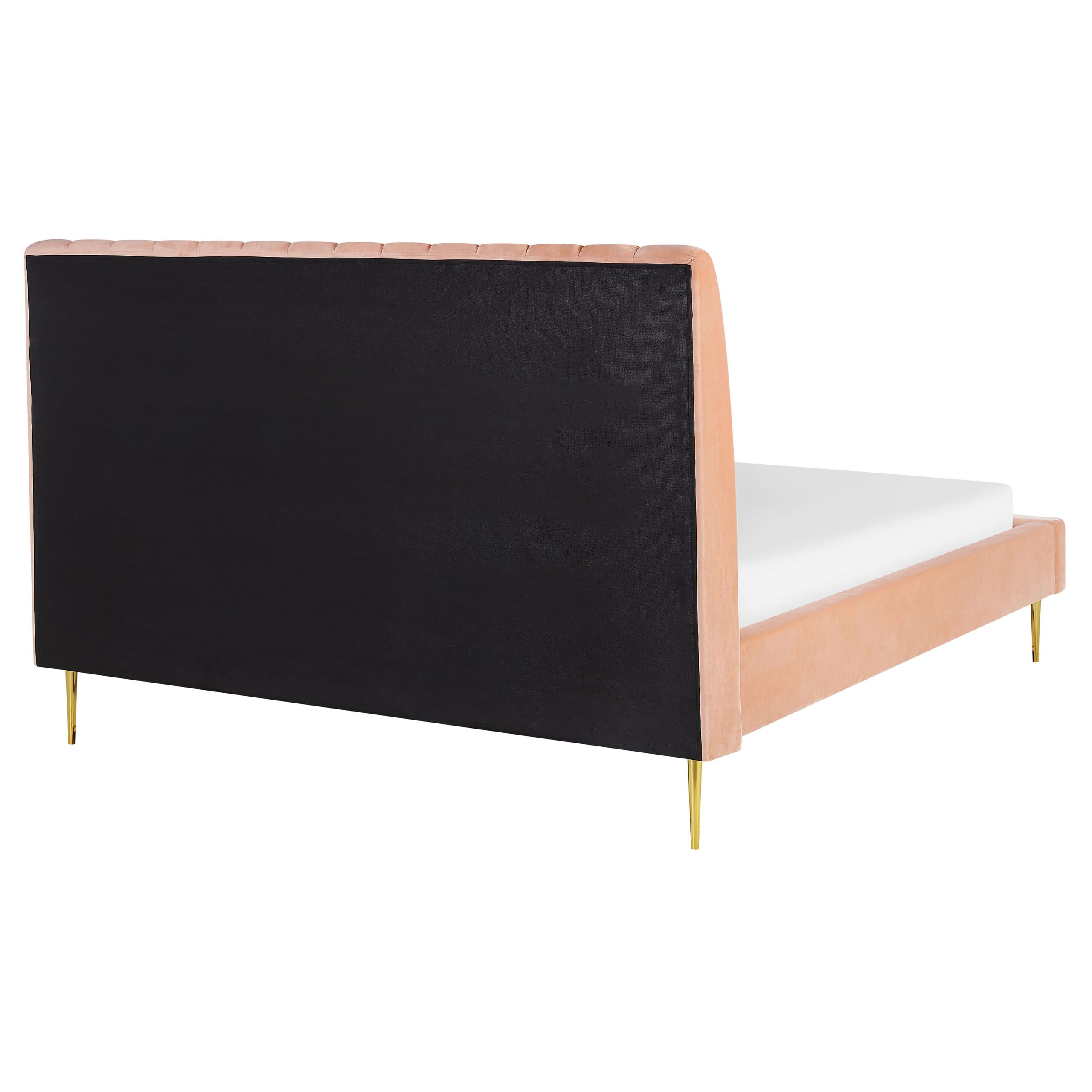 beliani-marville-doppelbett-samt-pfirsichrosa-160x200-cm image 6