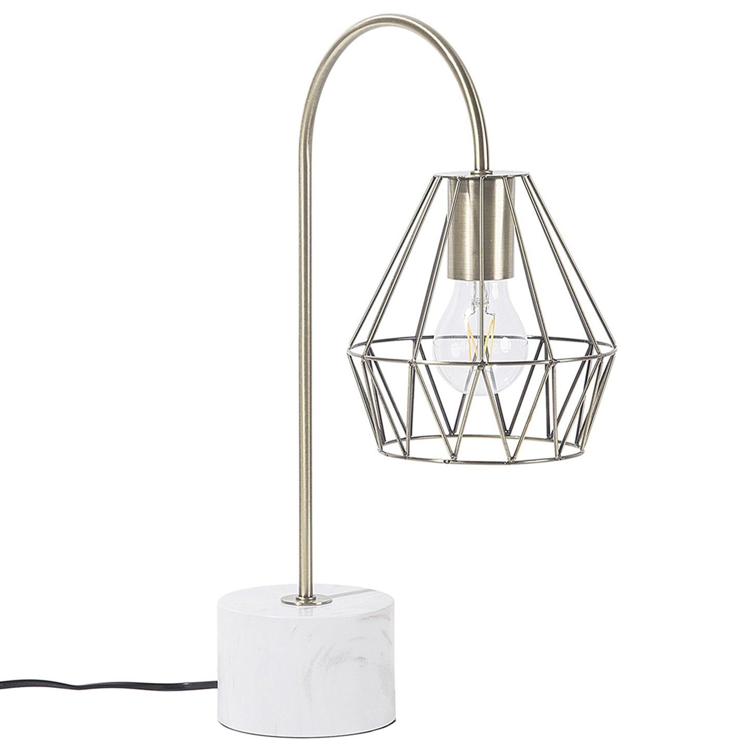 beliani-mooni-tischlampe-medium-gold-metall-marmor-e27 image 4
