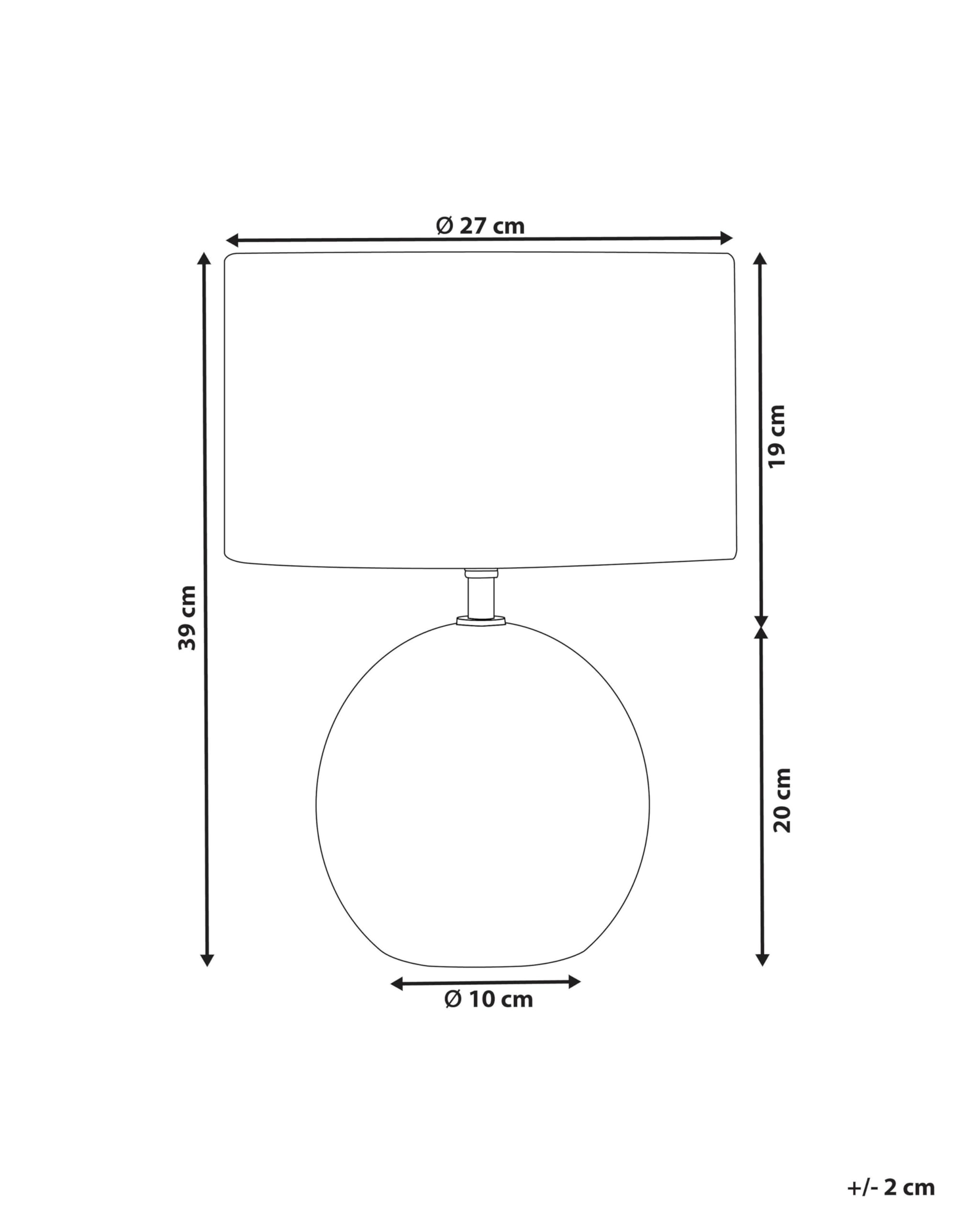 beliani-fonissa-tischlampe-schwarz-39-cm-keramikfu-e27 image 3