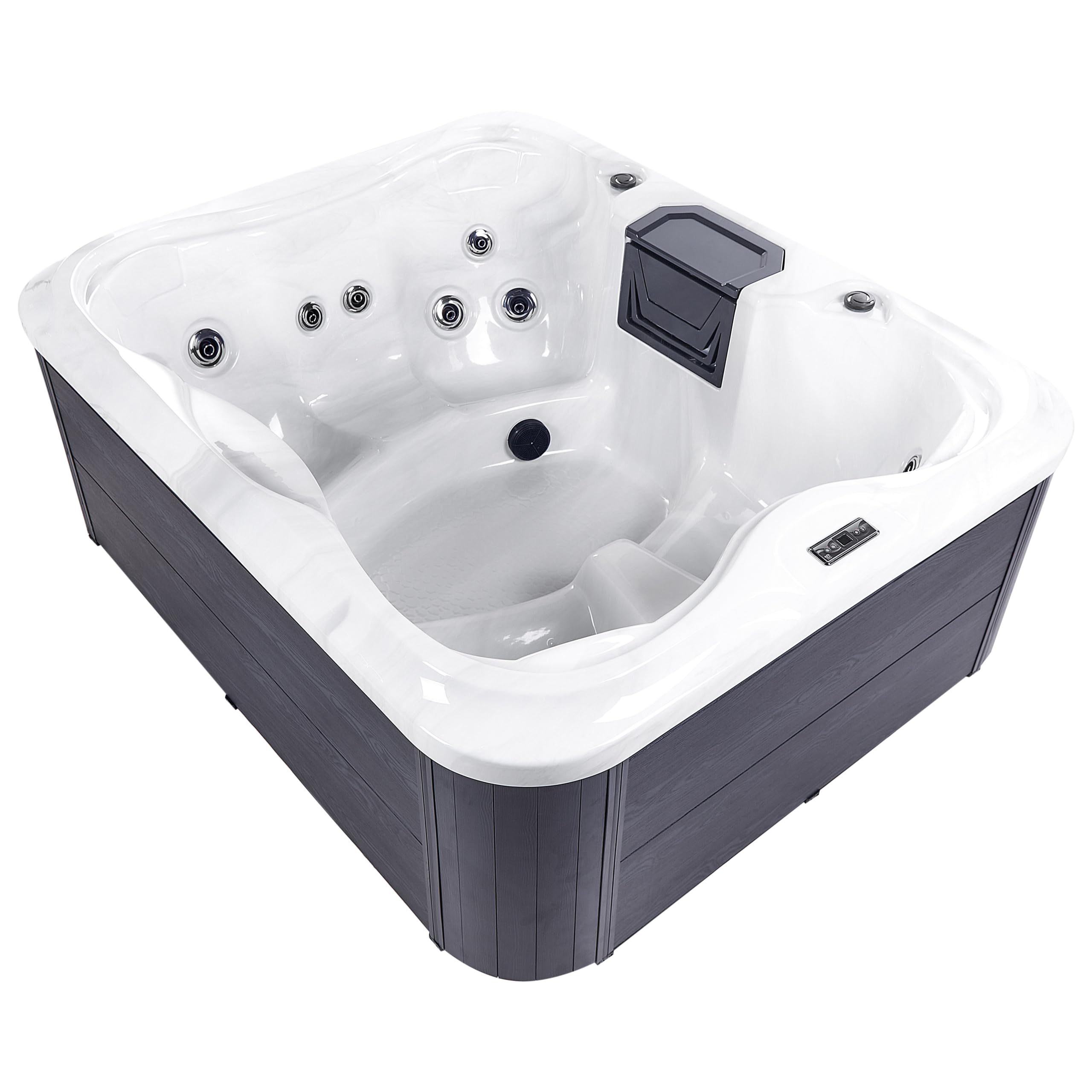 beliani-arcelia-whirlpool-outdoor-wei-4-personen-mit-led image 6