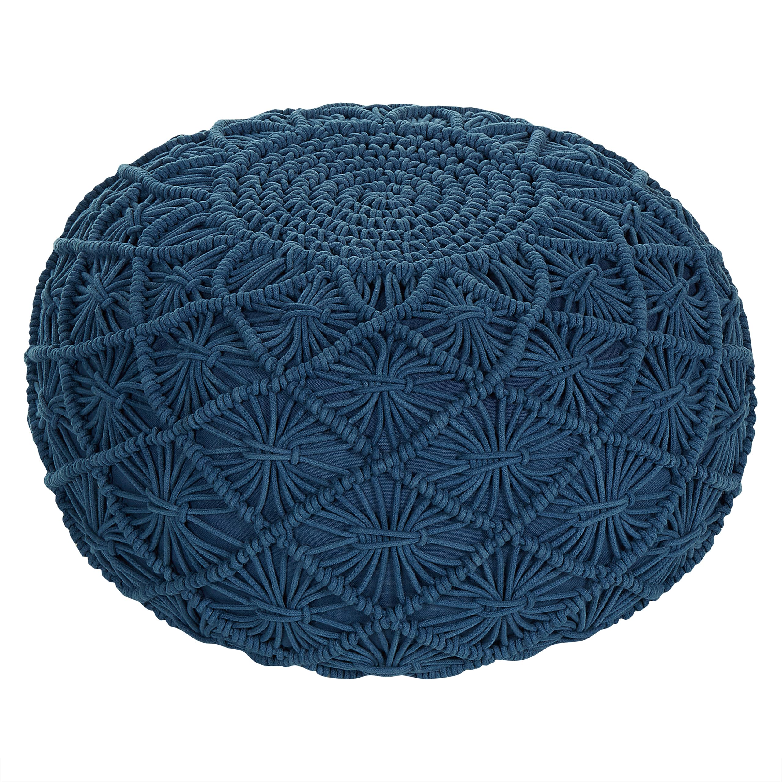 beliani-berkane-pouf-baumwolle-blau-rund-50-cm-boho image 4