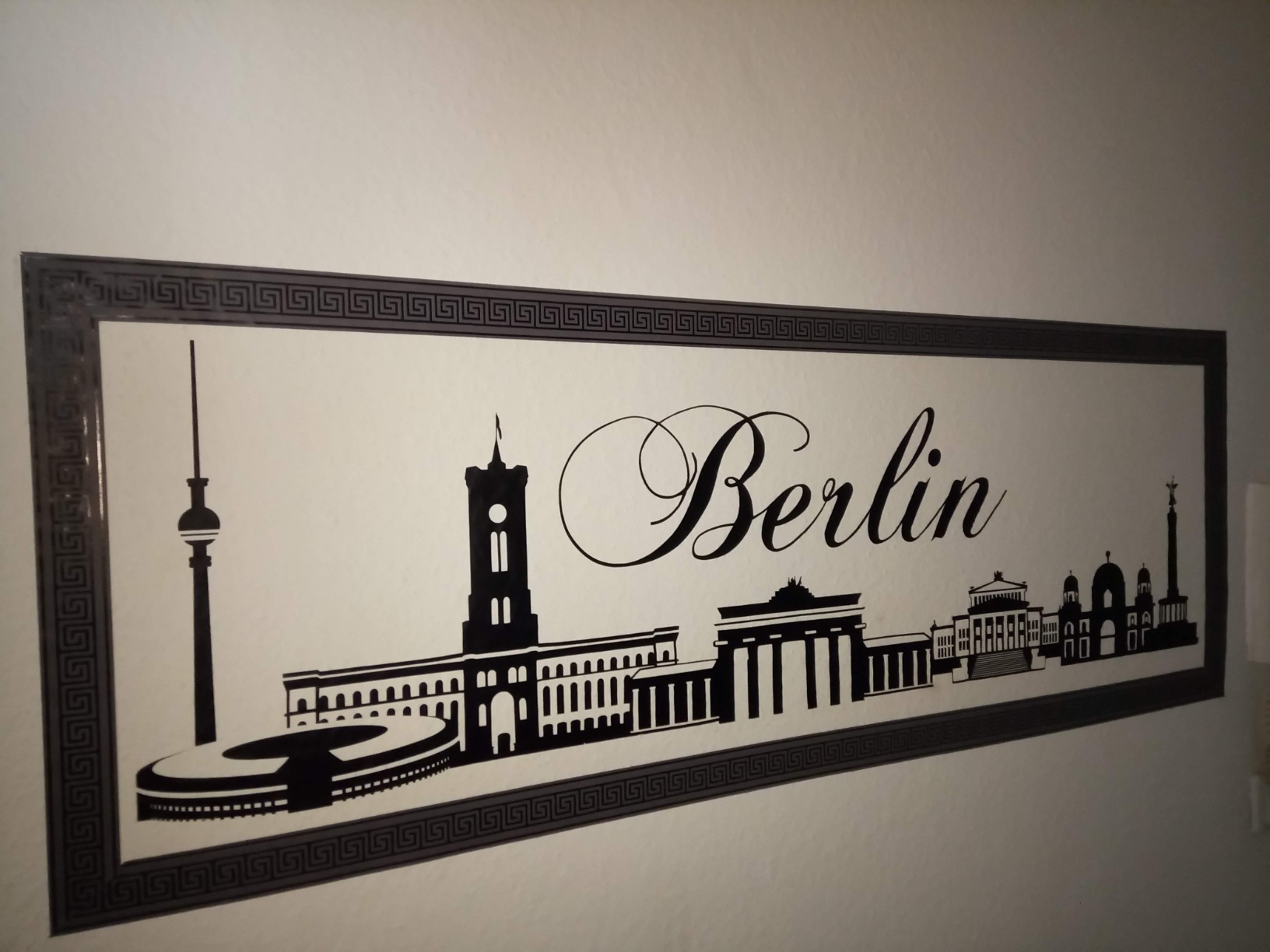 Einfach angebracht
