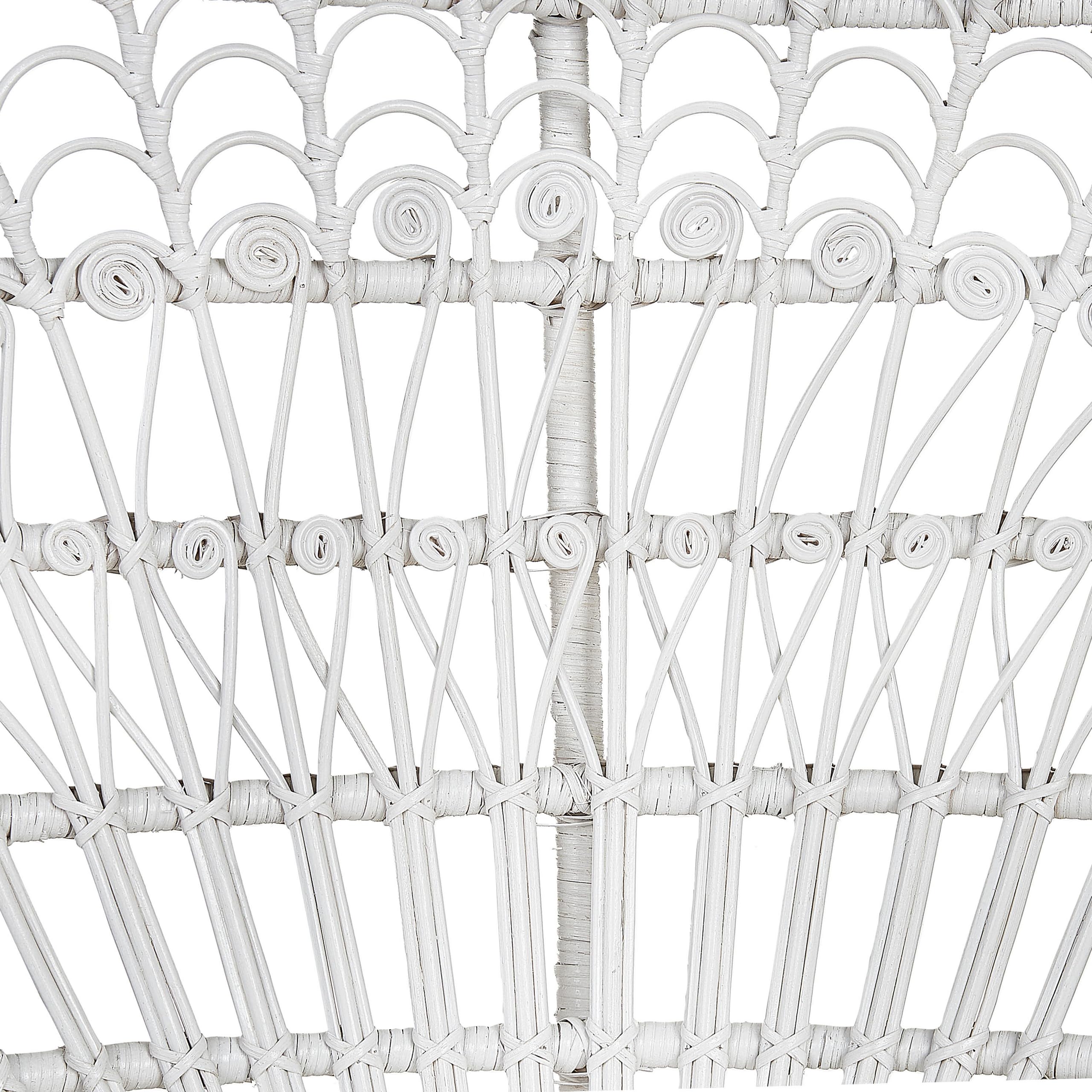 beliani-emmanuelle-pfauensessel-rattan-wei-mit-kissen image 8