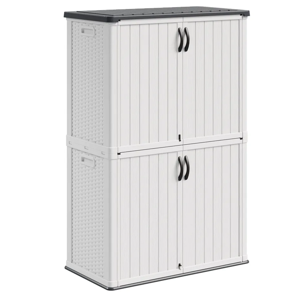 homall-metal-shed-ger-teschuppen-wei-50-cu-ft-wasserdicht image 1
