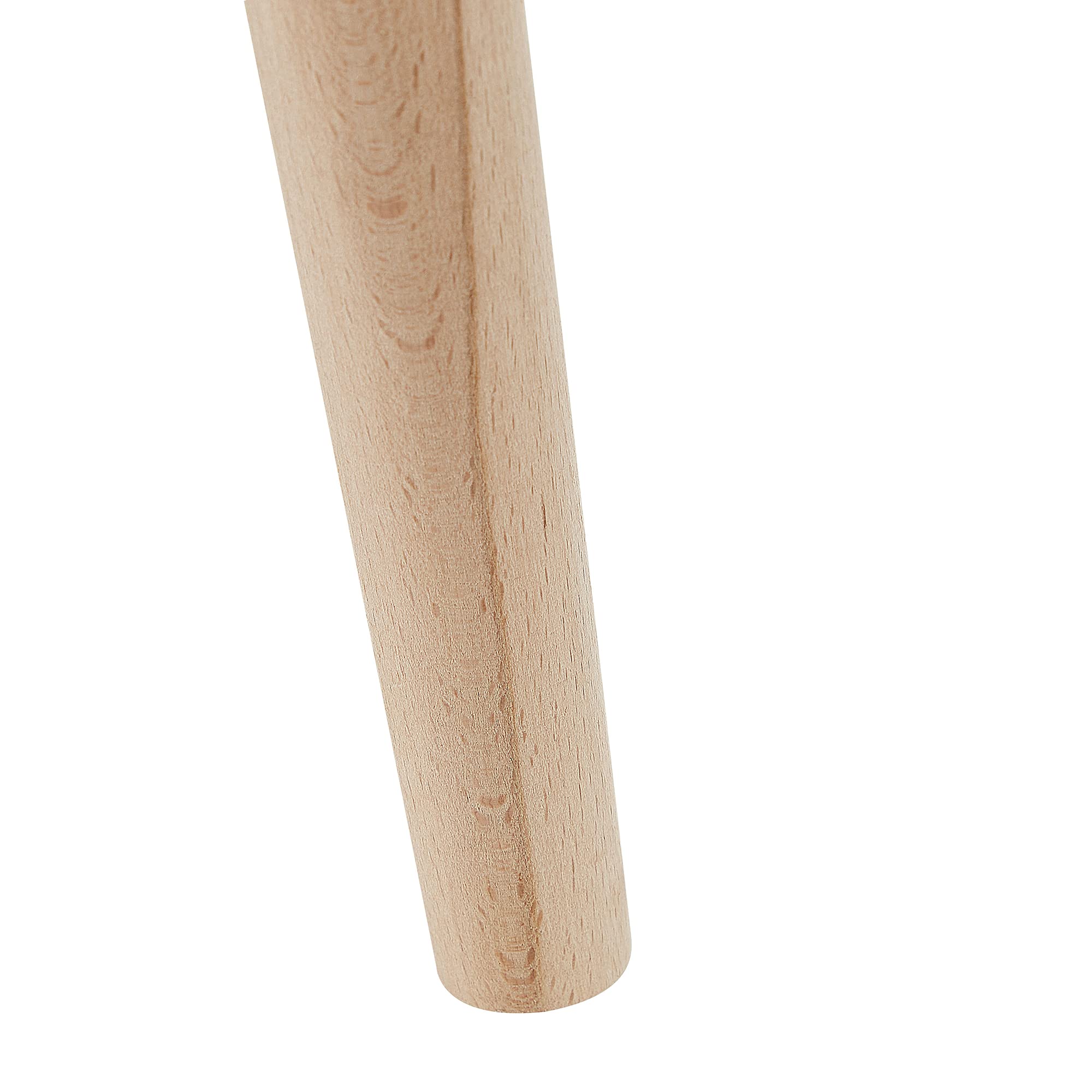 beliani-arginia-pflanztopf-grau-magnesium-21-cm-holzbeine image 6