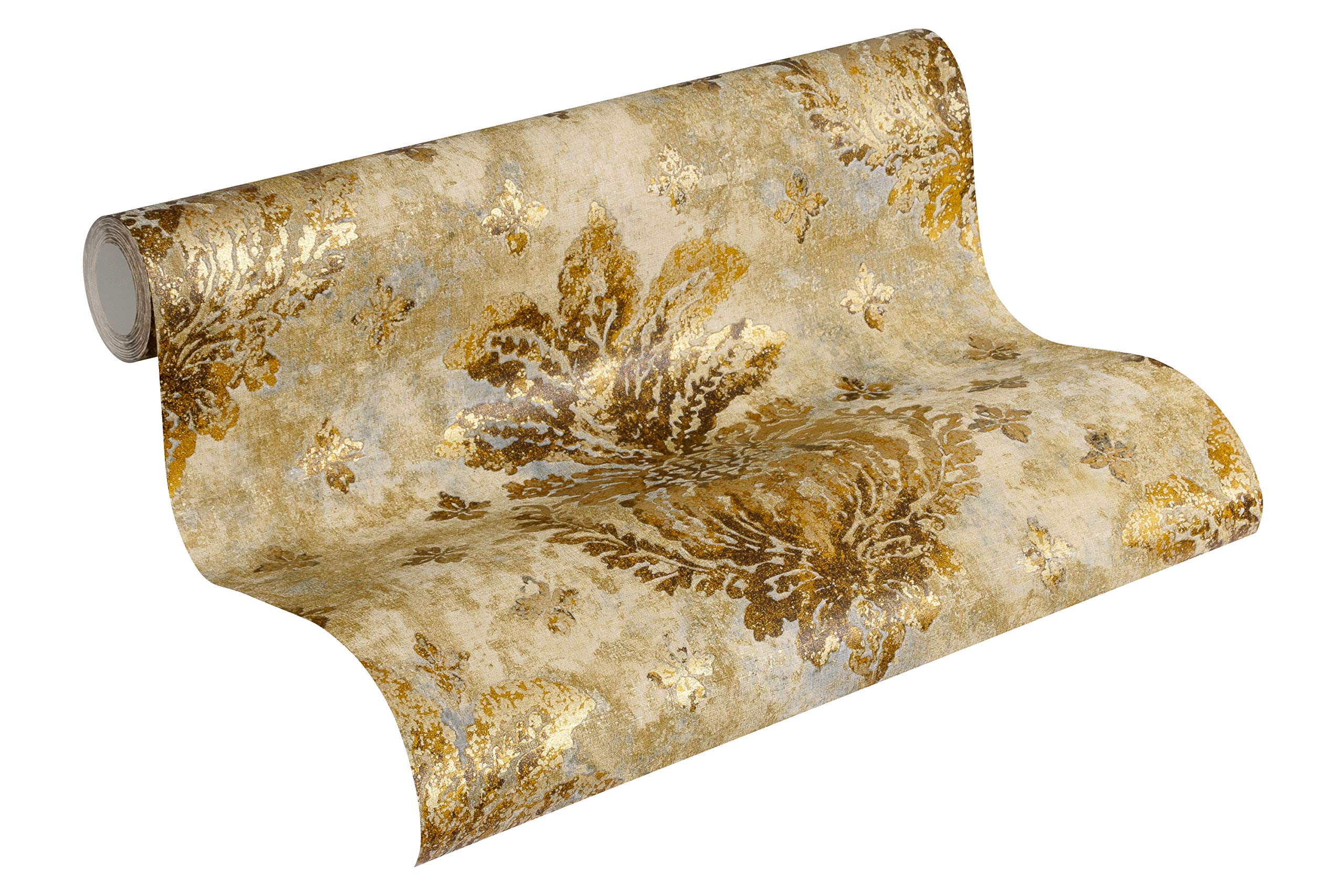 a-s-cr-ation-boho-love-vliestapete-ornamente-gold-beige-10-05m image 1