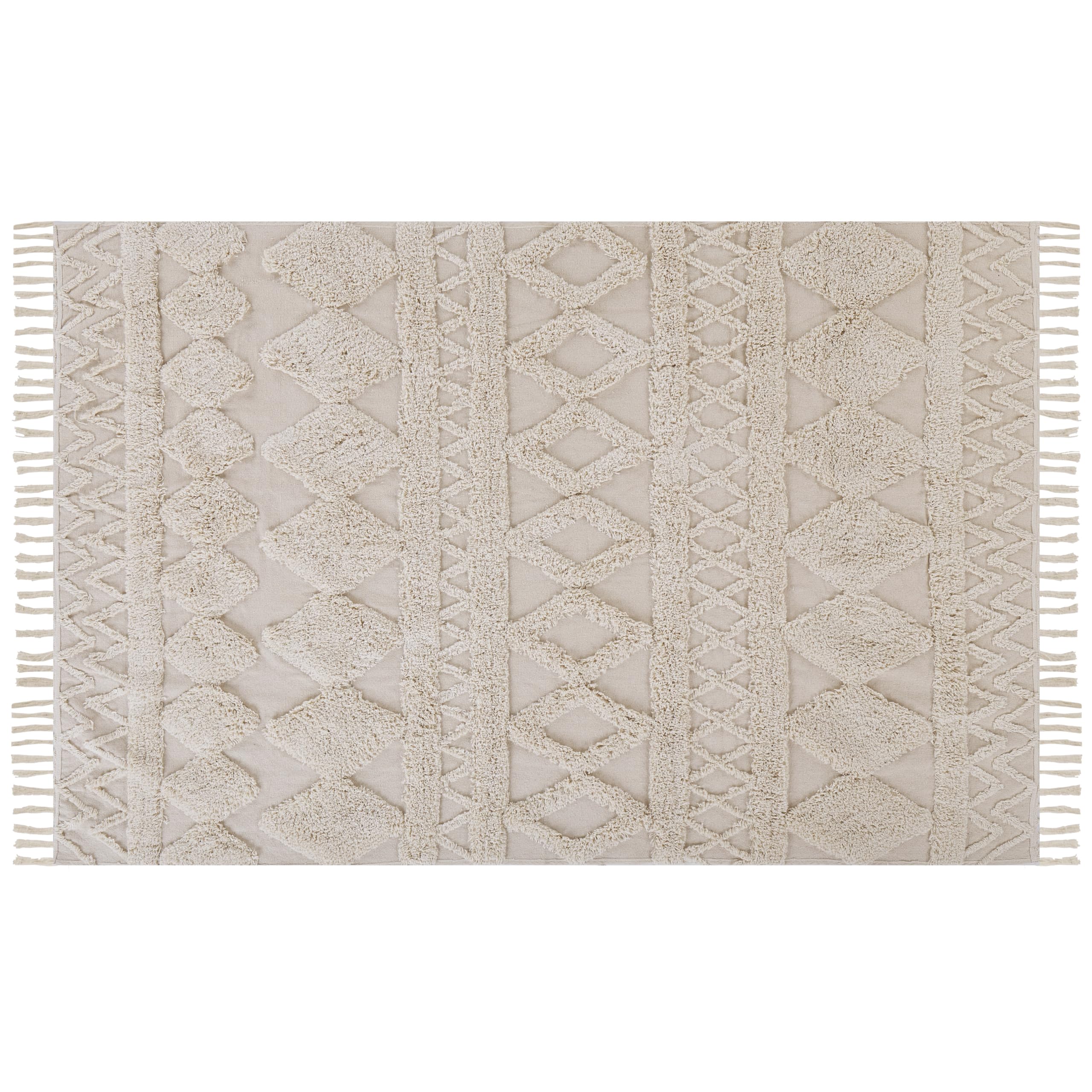 beliani-didim-teppich-baumwolle-beige-140x200-geometrisch image 4