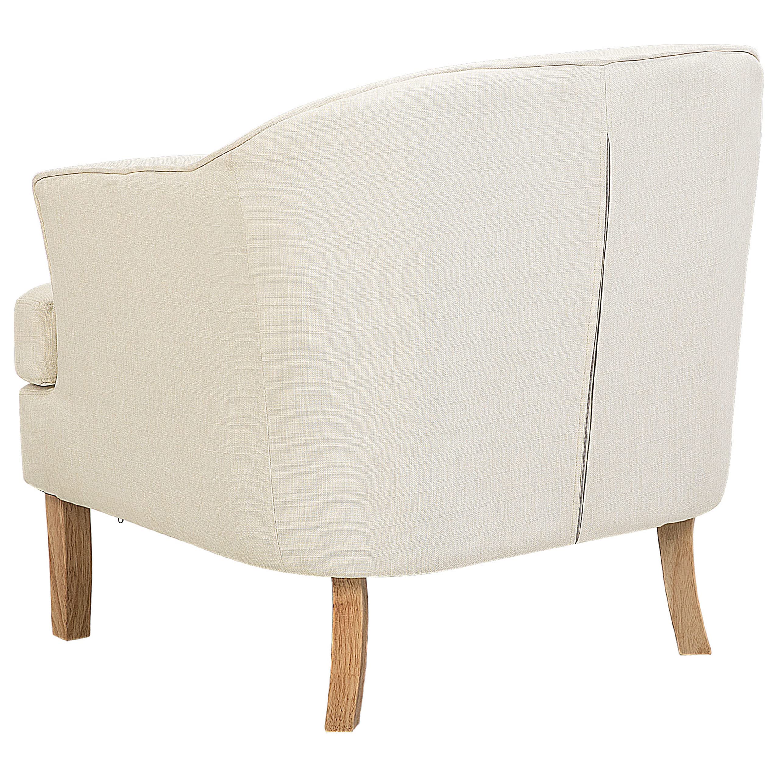 beliani-elverum-retro-sessel-beige-holzbeine-stoff image 4