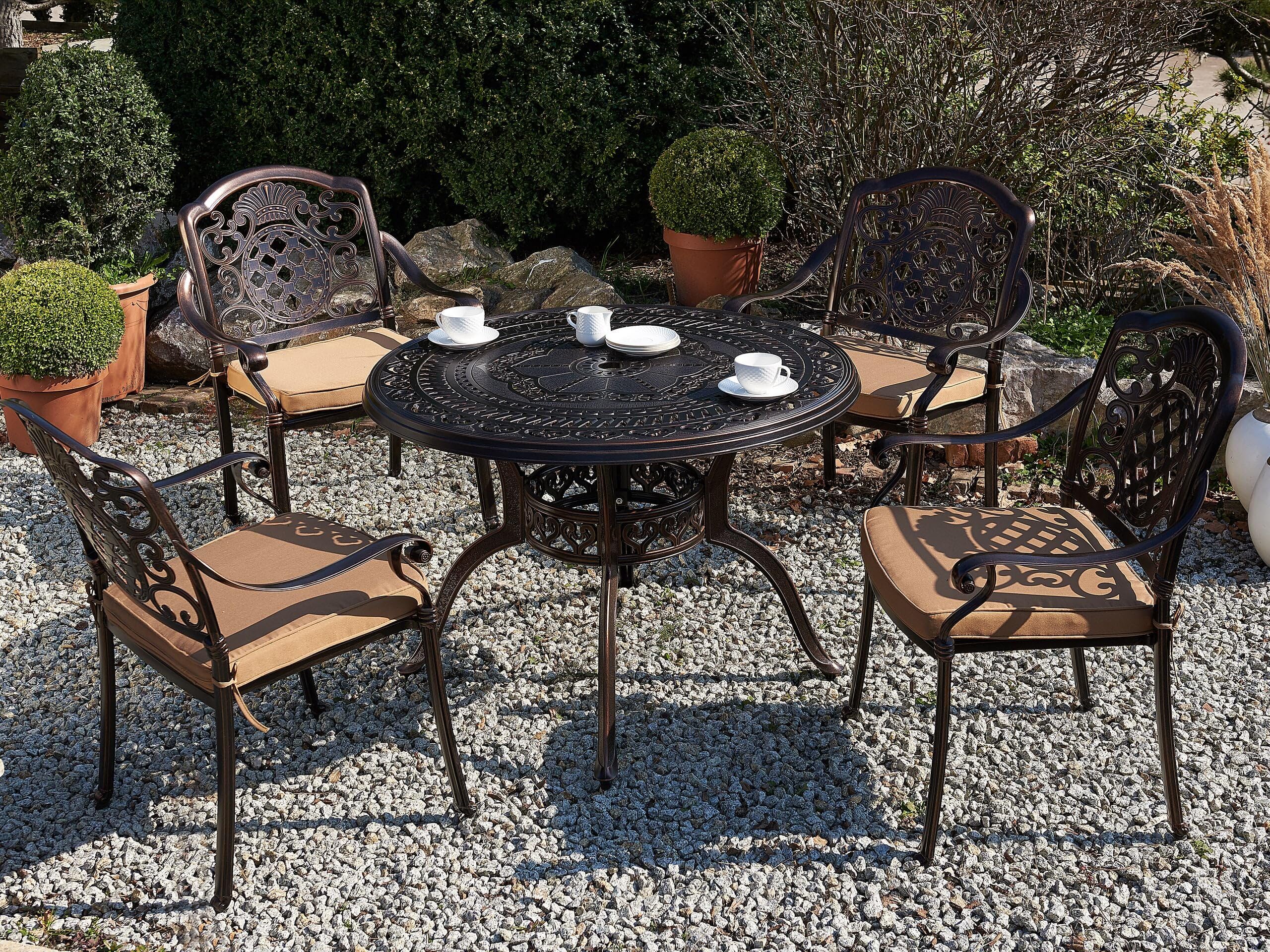 beliani-salento-gartentisch-rund-dunkelbraun-102-cm-aluminium image 2