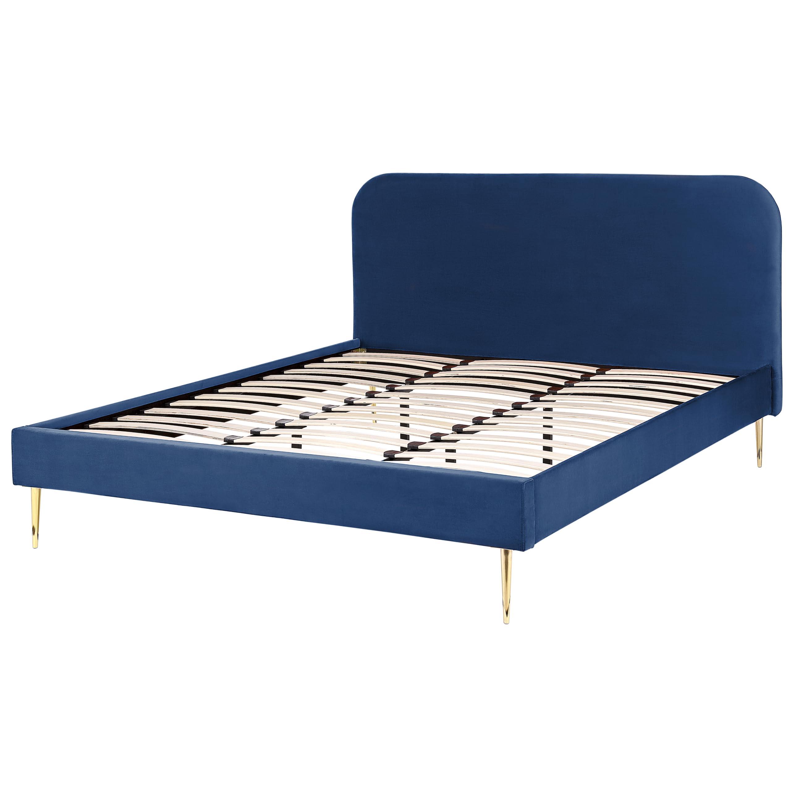 beliani-flayat-polsterbett-samt-blau-180x200-goldf-e image 5