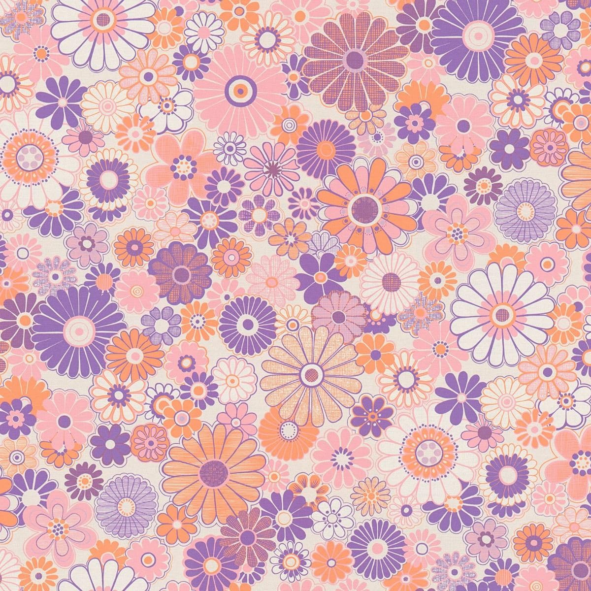 a-s-cr-ation-retro-blumen-vliestapete-lila-orange-0-53x8-5m image 1