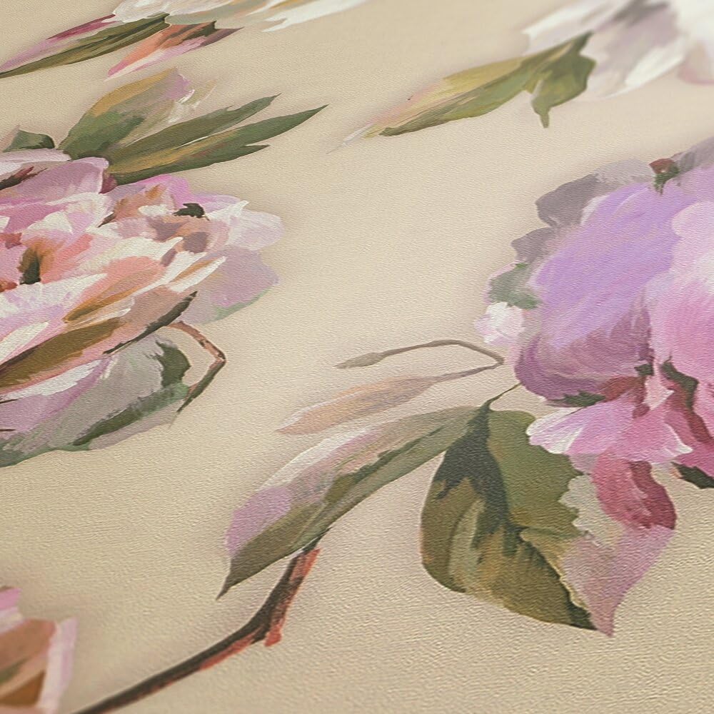 a-s-cr-ation-rosen-vliestapete-violett-pink-10-05x0-53-m image 3