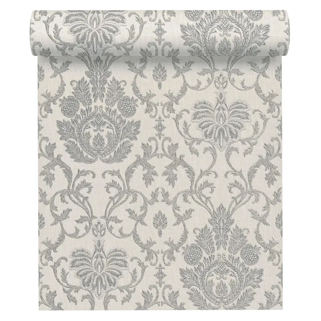 a-s-cr-ation-belle-epoque-tapete-3390-10-grau-metallic-10-05m image 1