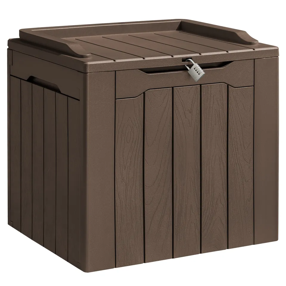 homall-patio-furniture-deck-box-117-l-sitztruhe-hellbraun image 1