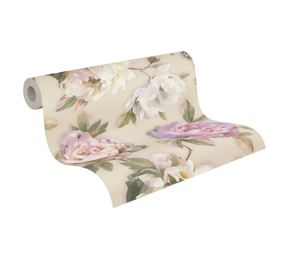 a-s-cr-ation-rosen-vliestapete-violett-pink-10-05x0-53-m image 1