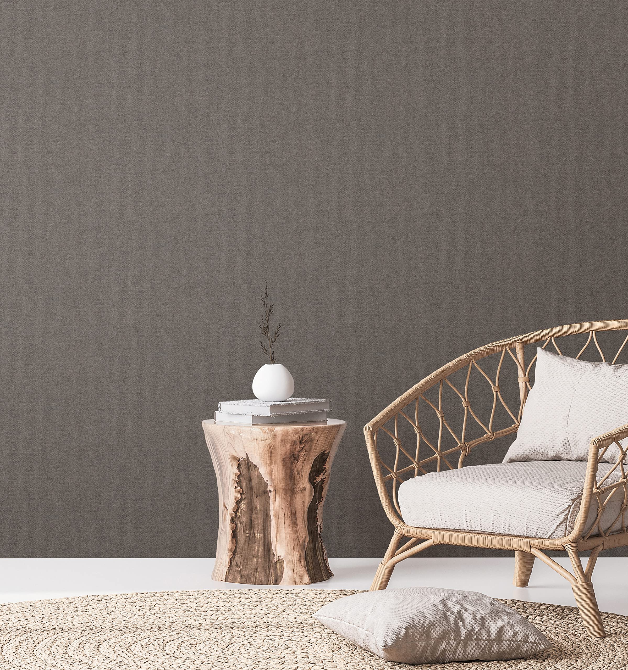 a-s-cr-ation-natural-living-386623-vliestapete-schwarz-gold-uni image 1