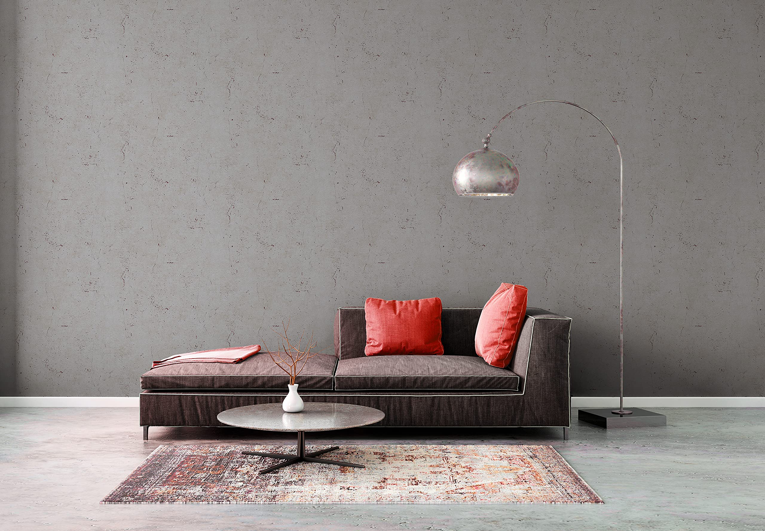 a-s-cr-ation-metropolitan-stories-vliestapete-beton-rostbraun image 4