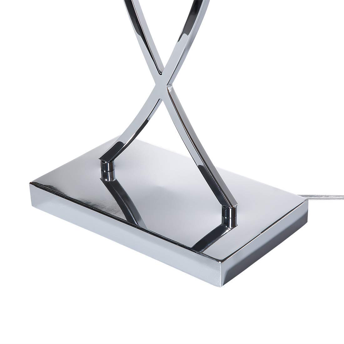 beliani-tischleuchte-schwarz-silber-e14-stoffschirm-62-cm image 8